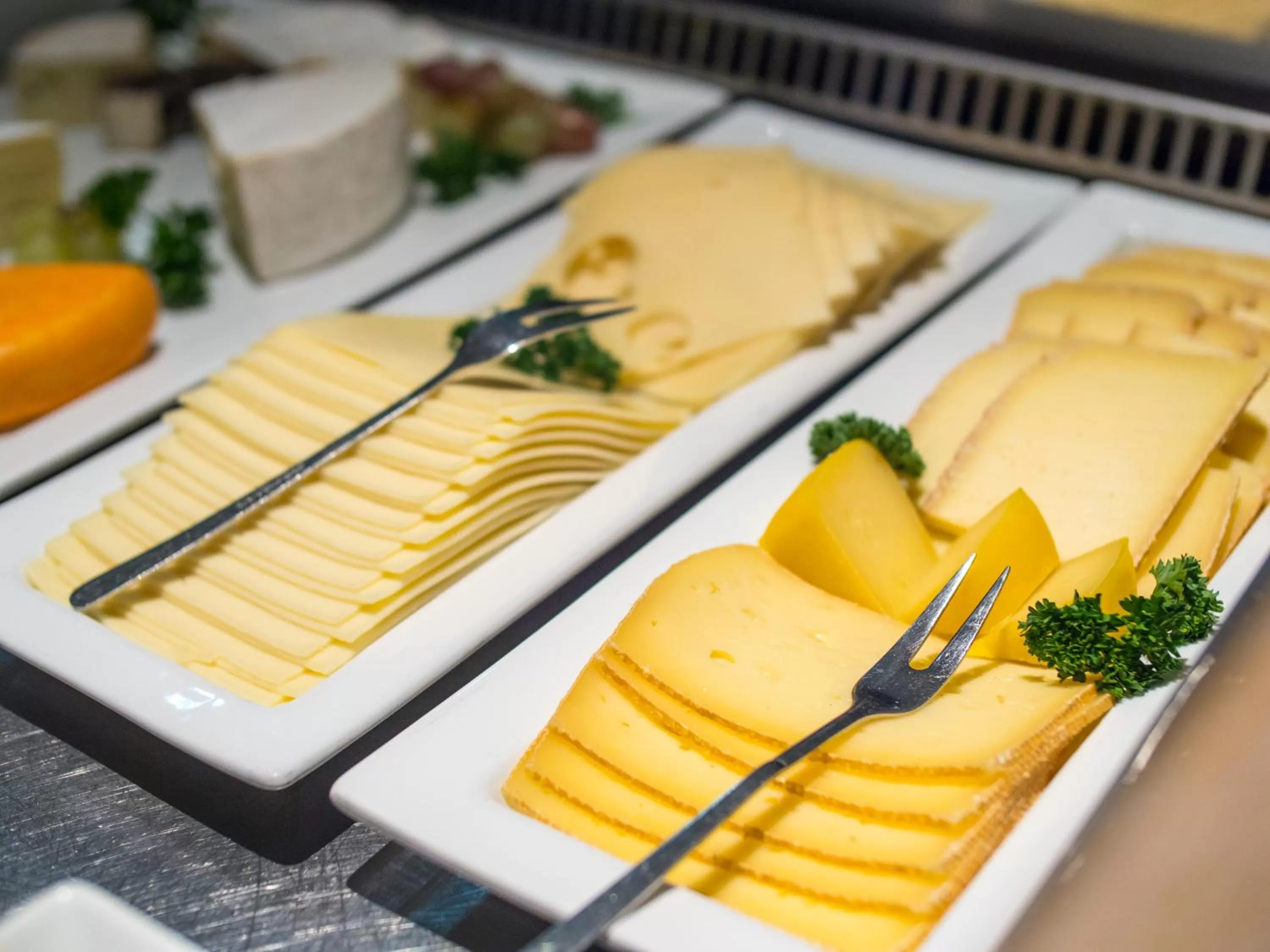 Buffet breakfast, Food in Domaine Leidinger