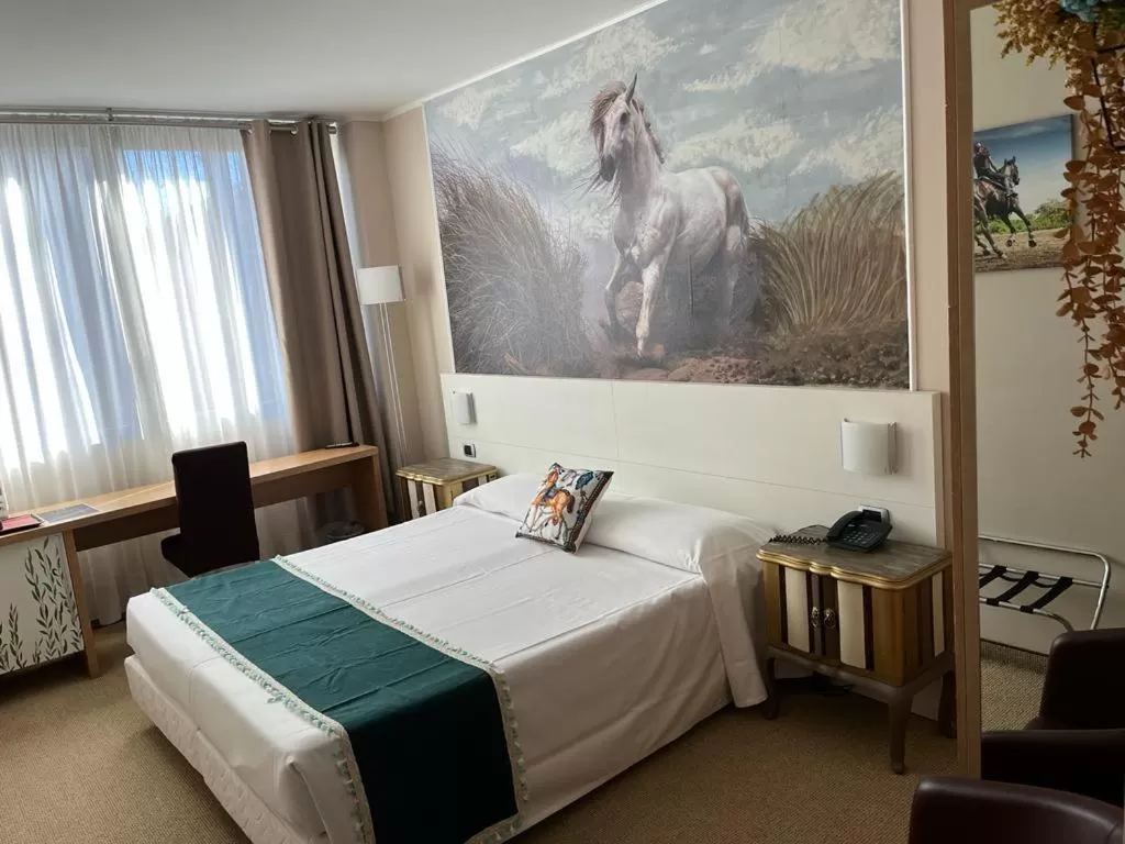 Bed in Hotel Sporting Brugherio