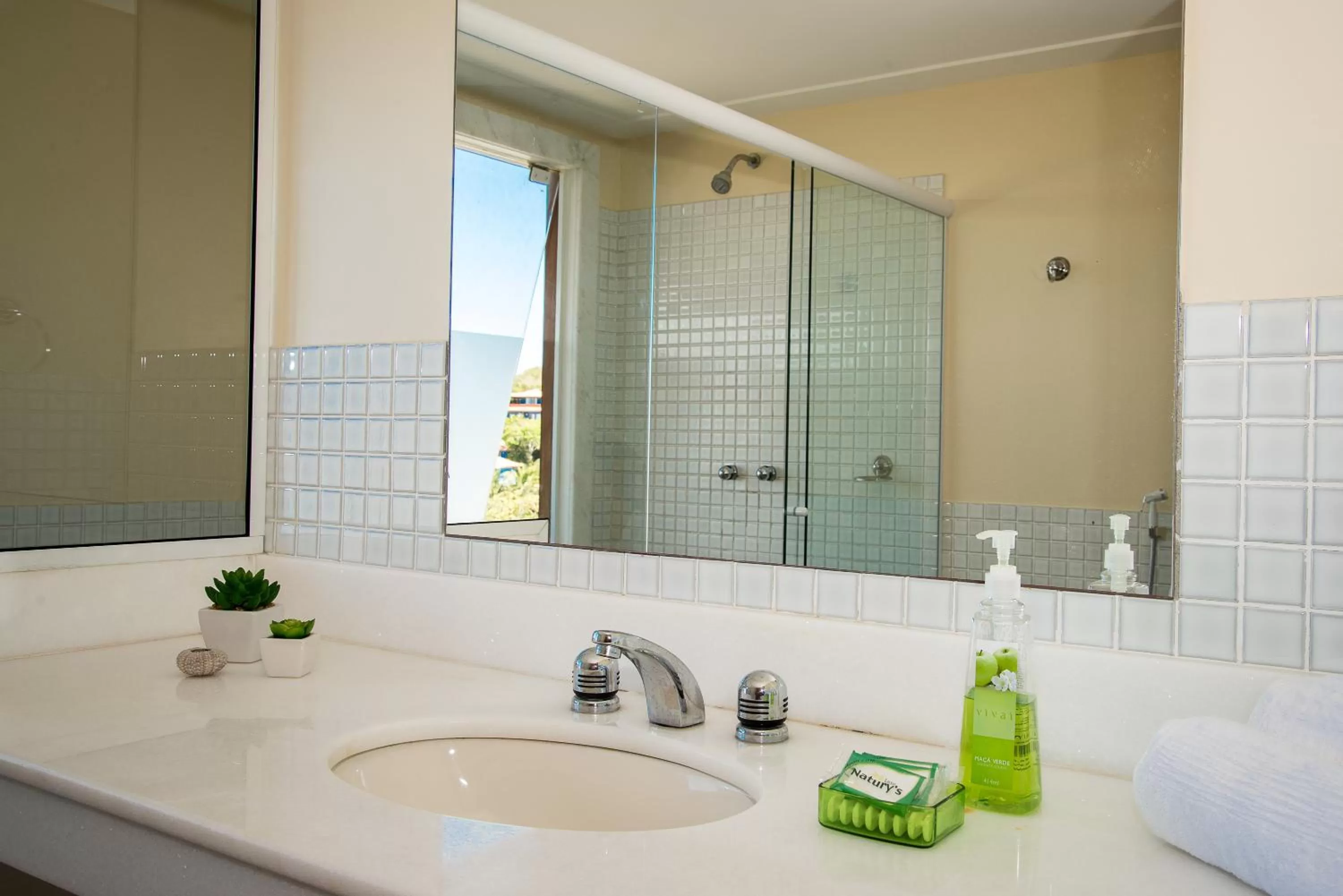 Decorative detail, Bathroom in Pousada La Dolce Vita