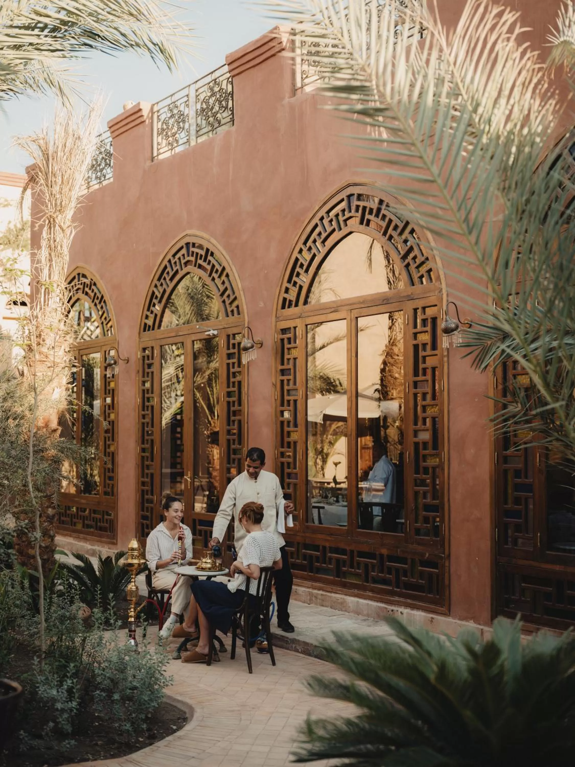 Restaurant/places to eat in Al Moudira Hotel