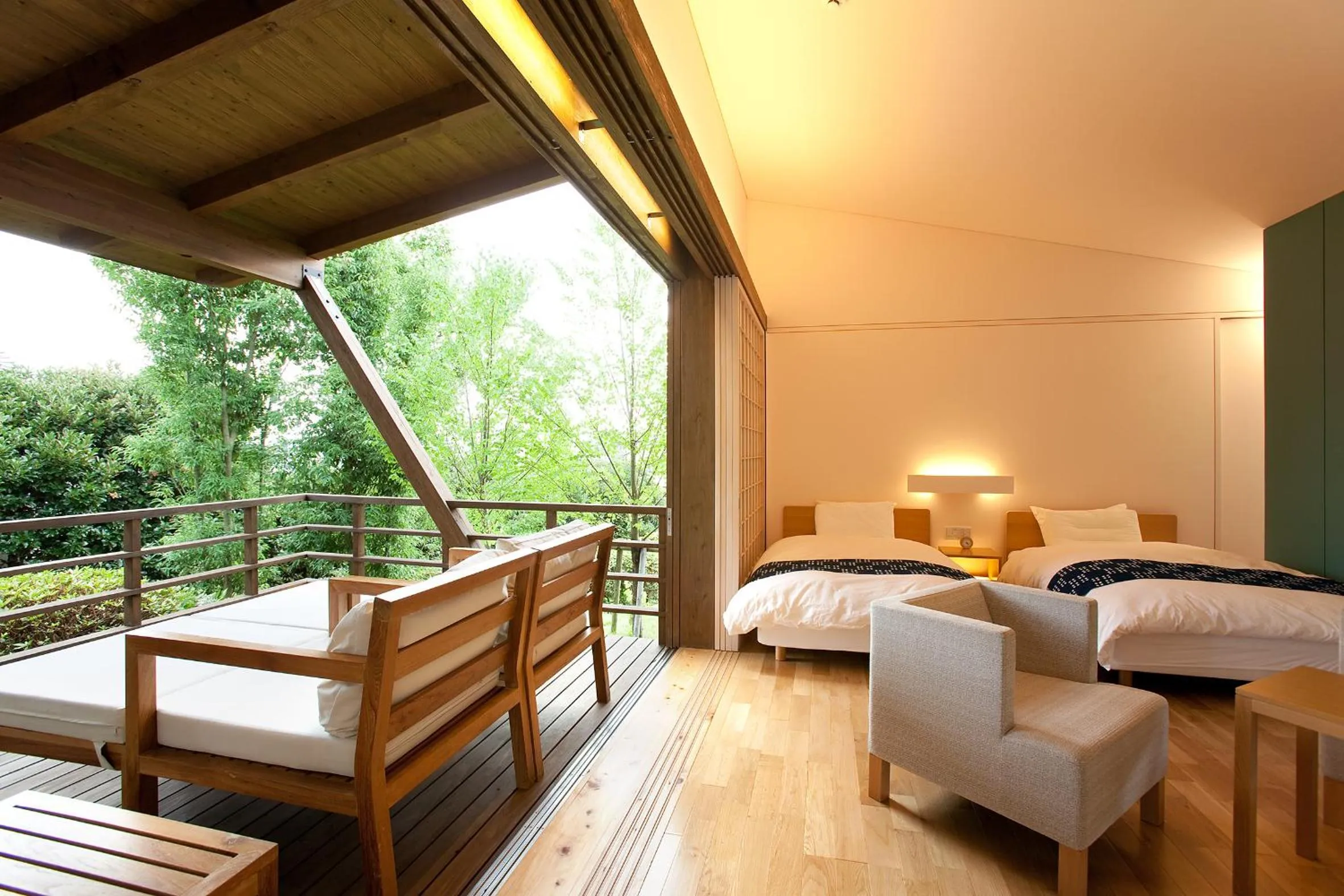 Bed in Satsuki Bessou