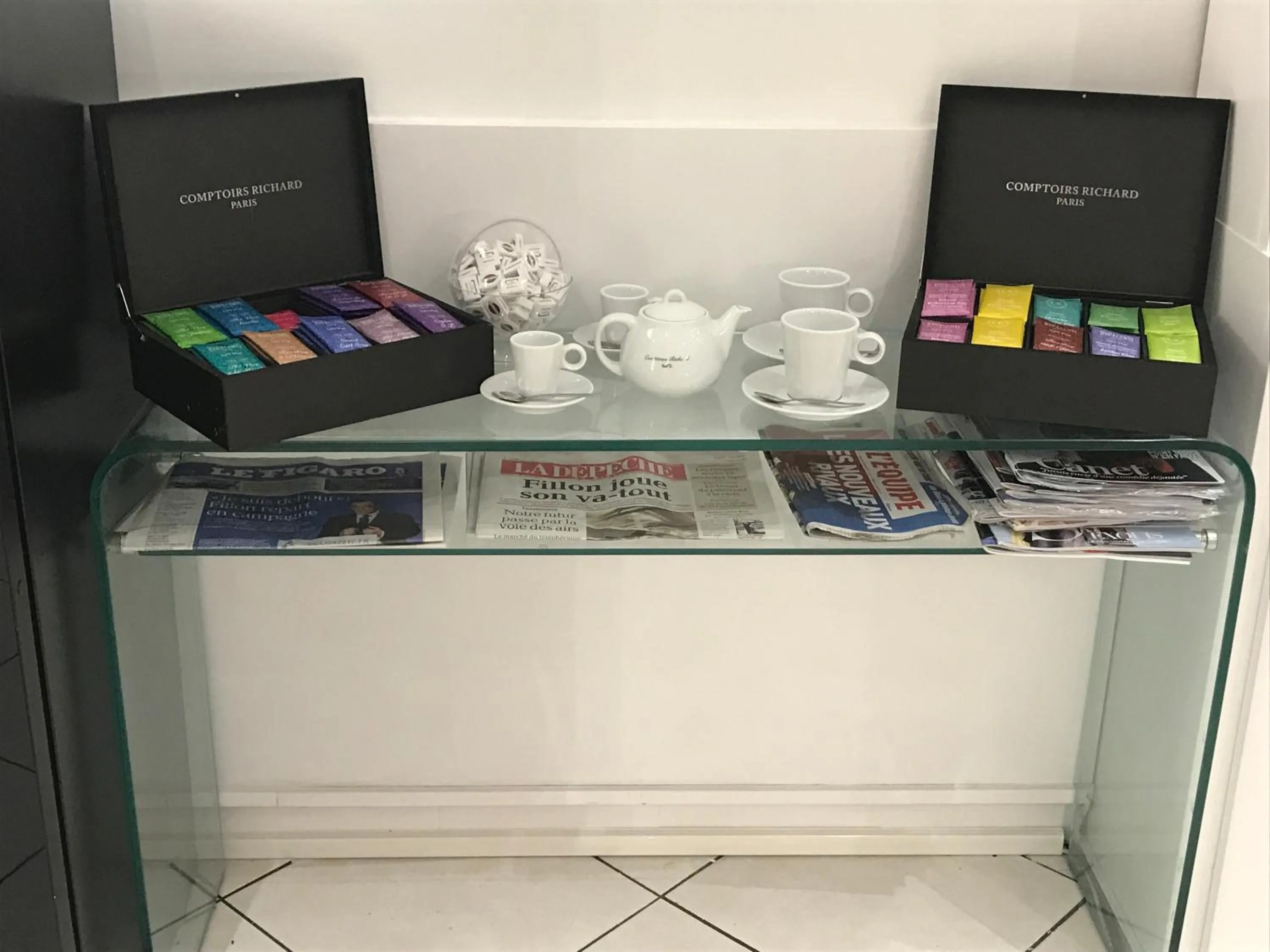 Lobby or reception in Hôtel Le Capitole