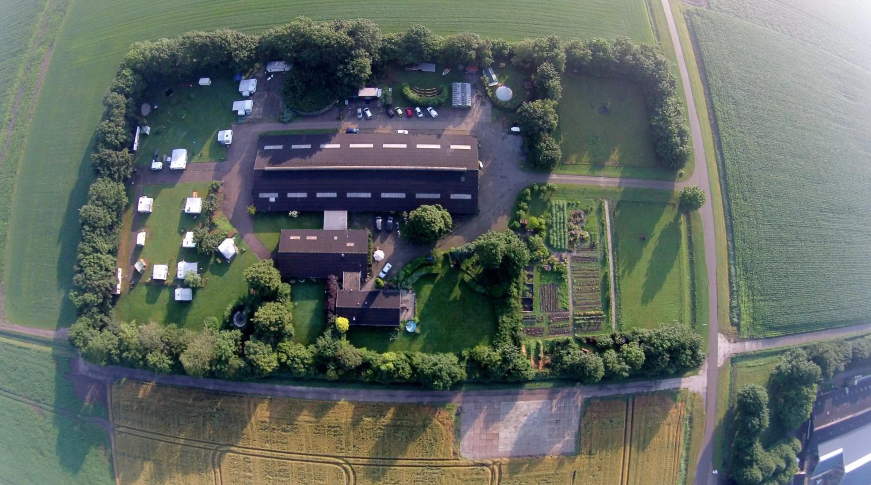 Bird's eye view in De Sternhof