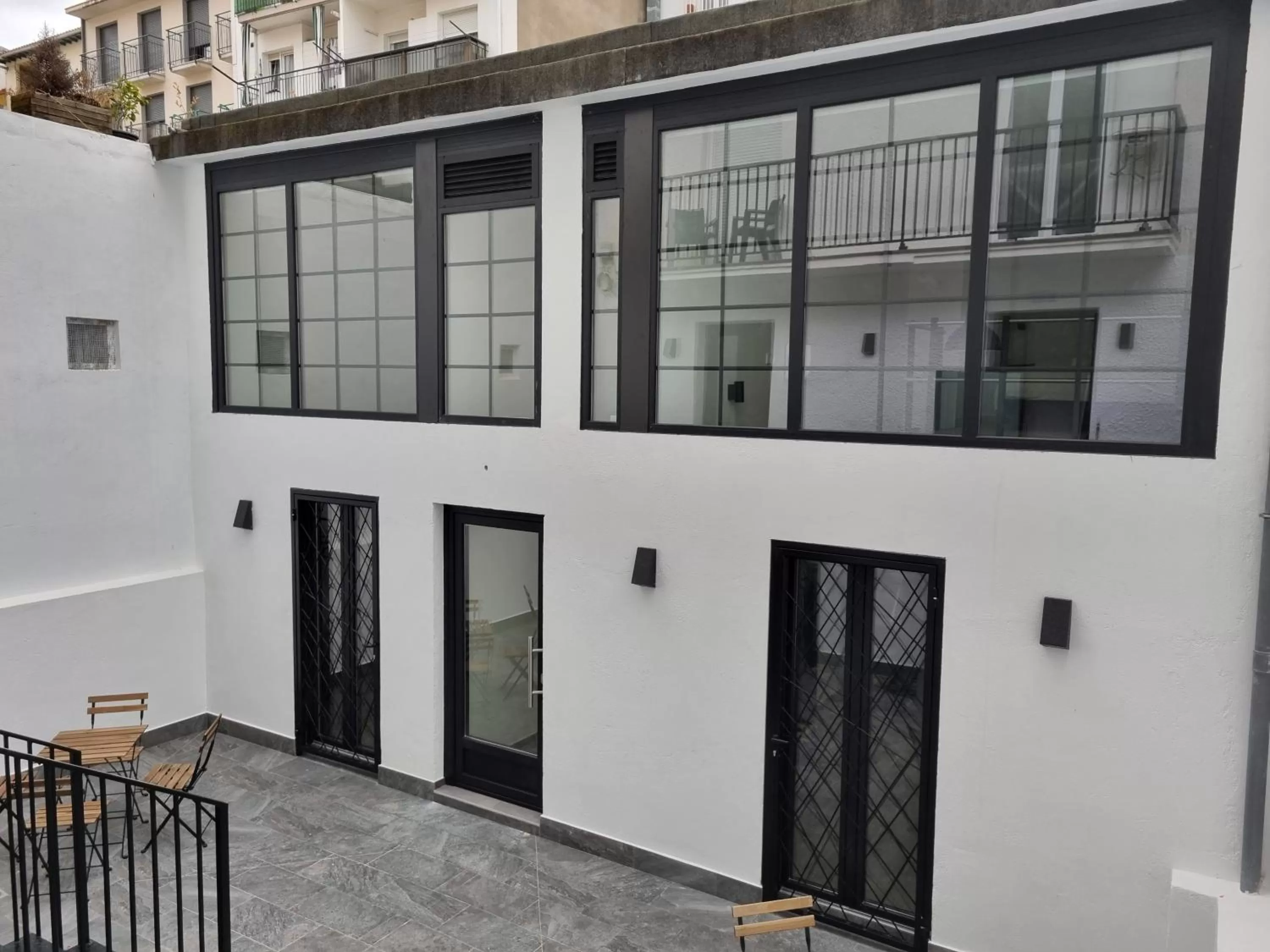 Patio, Property Building in Kabialde Apartamentuak