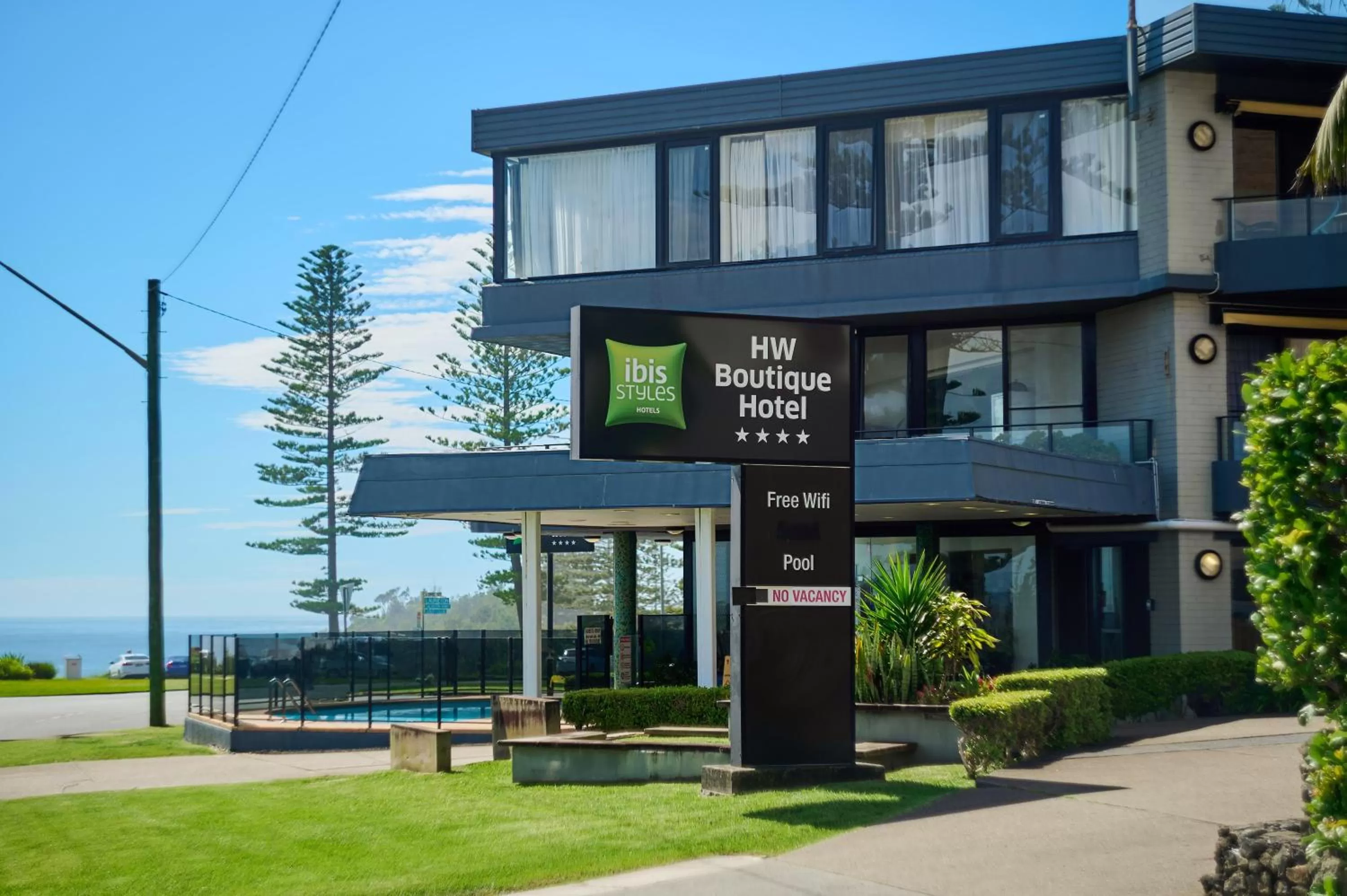 Property building in ibis Styles Port Macquarie