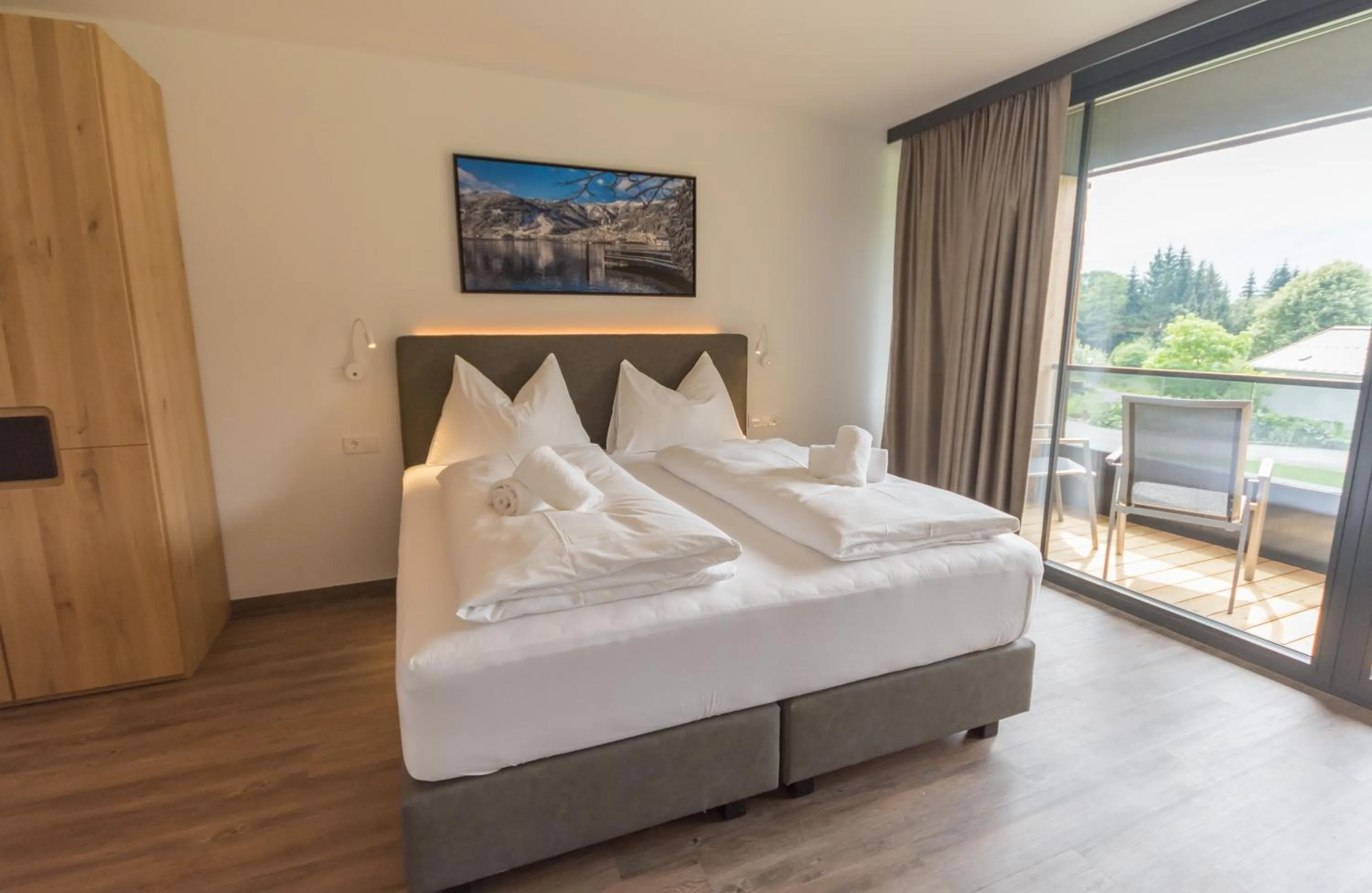 Bedroom, Bed in Schönblick Residence - Absolut Alpine Apartments