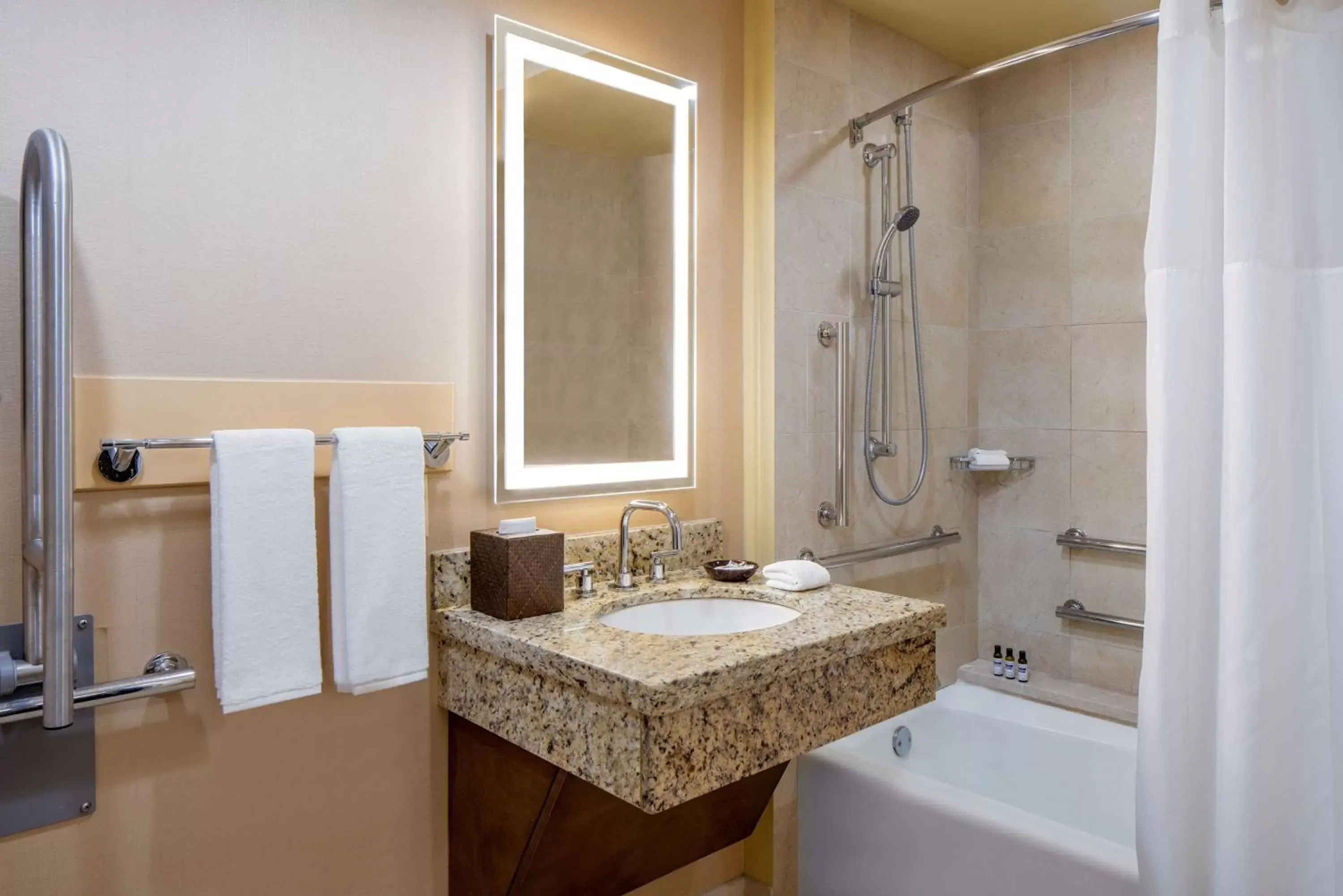 Double Room with Accessible Tub - Disability Access in Hyatt Regency Greenwich Double Room with Accessible Tub - Disability Access in Hyatt Regency Greenwich