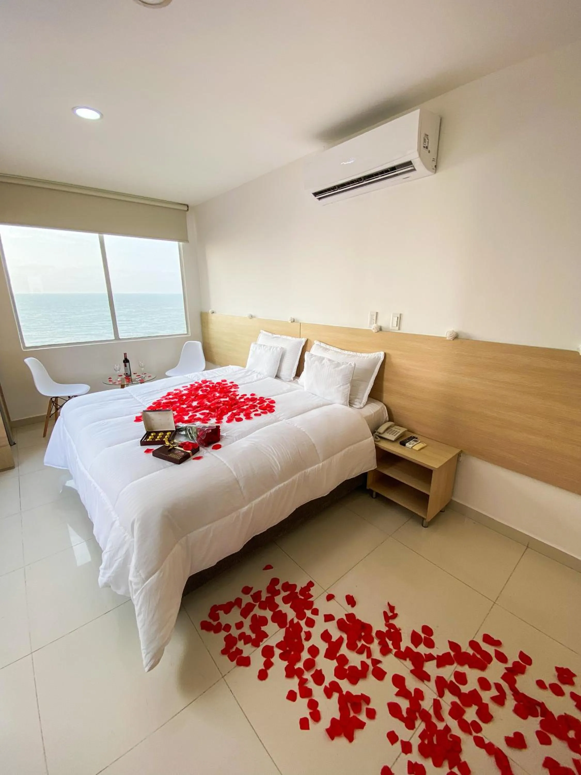 Bed in Hotel Cabreromar