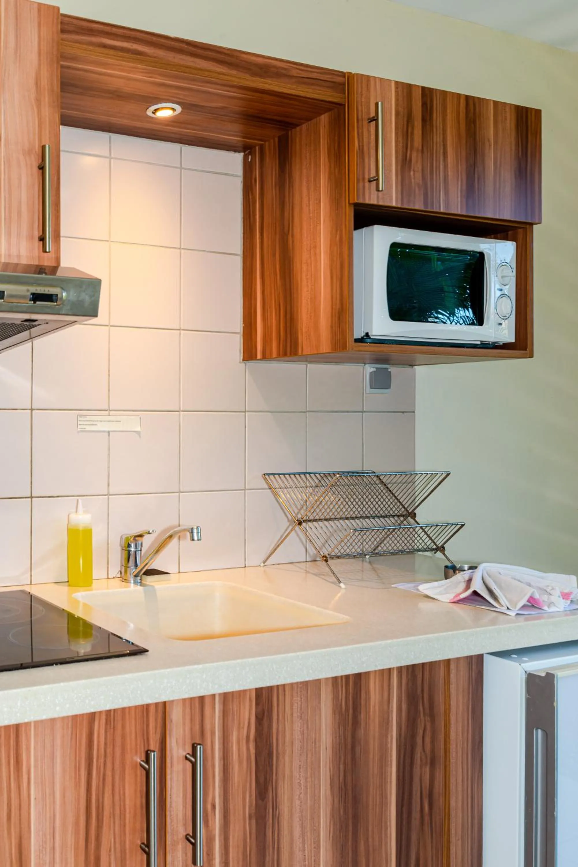 Kitchen or kitchenette in Tama Hotel