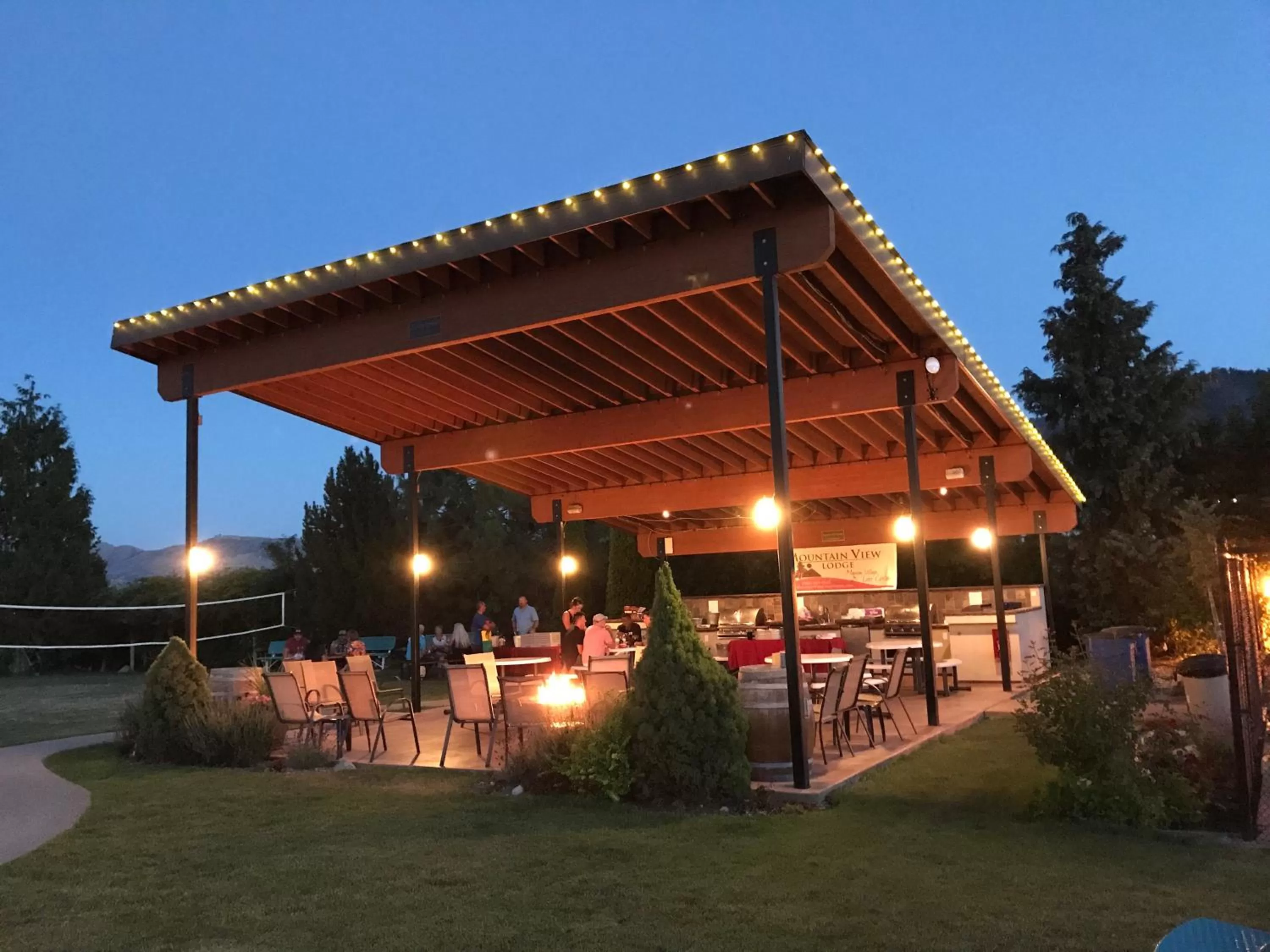 Property building in Mountain View Lodge