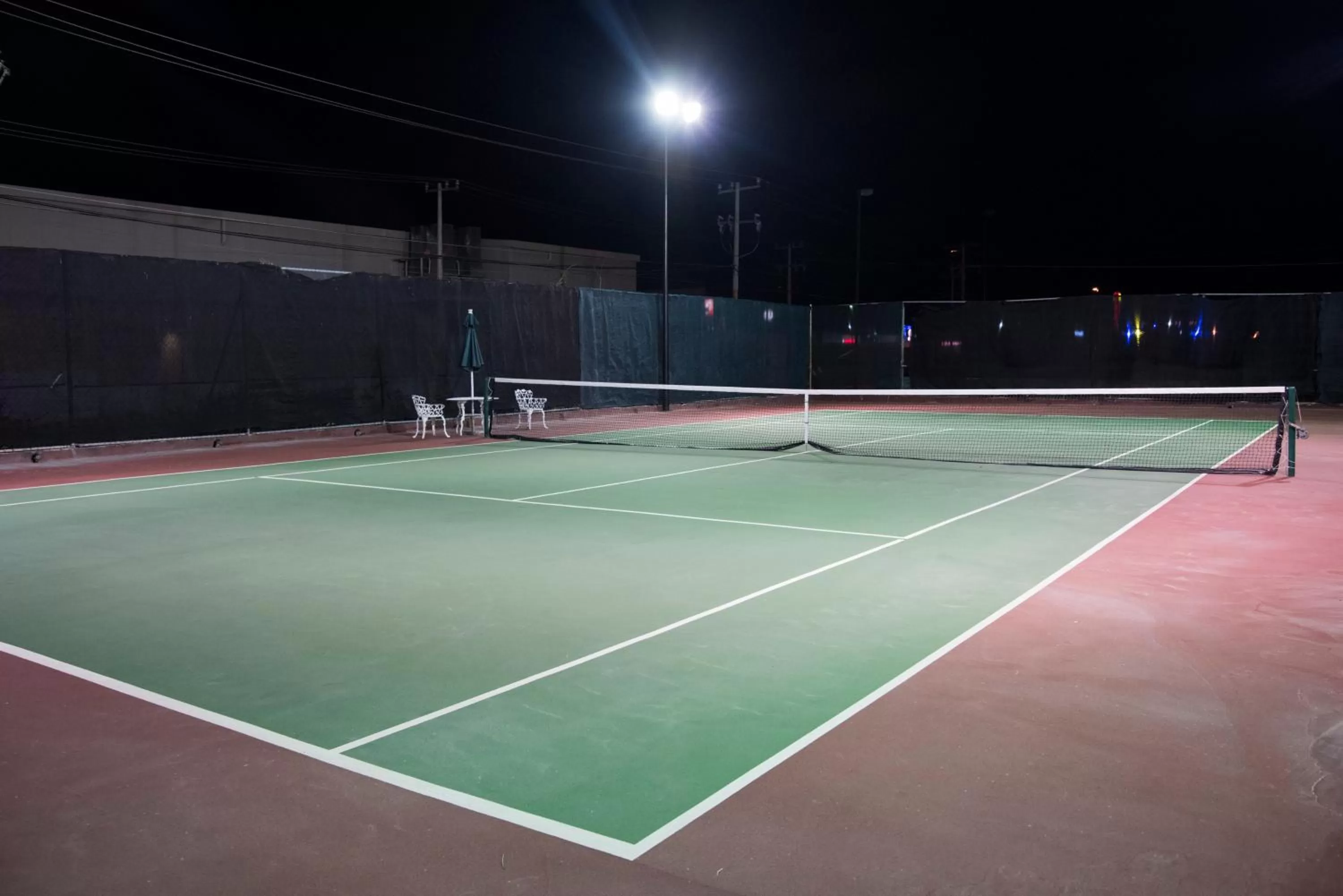 Tennis court in Hotel Ocean View
