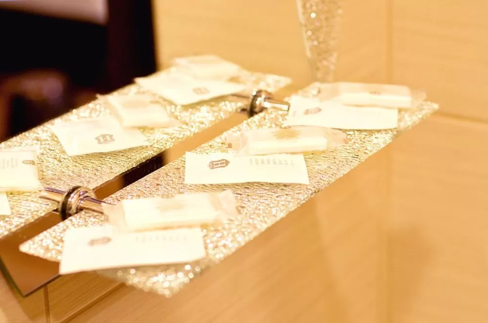 Decorative detail, Bathroom in Hotel 8th Mile