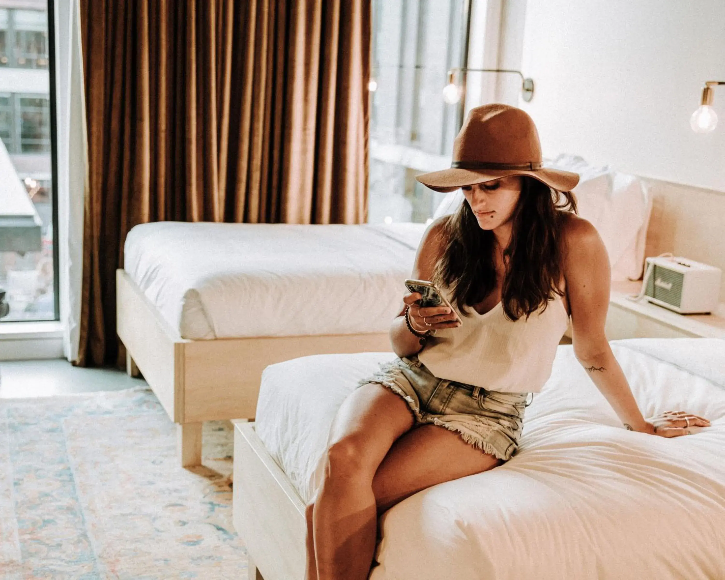 Deluxe Double Room with Two Double Beds - single occupancy in ARRIVE Austin Deluxe Double Room with Two Double Beds - single occupancy in ARRIVE Austin