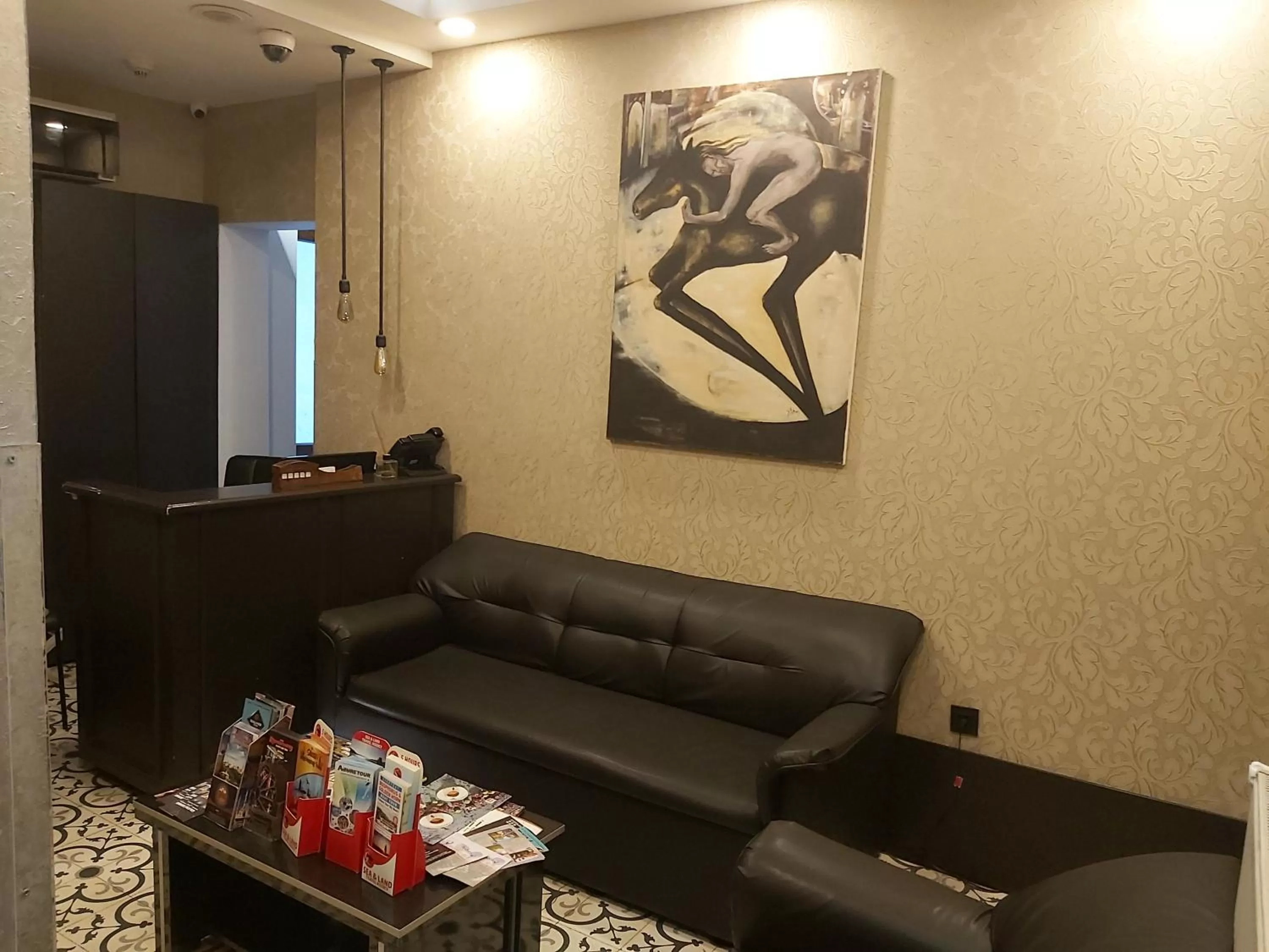 Lobby or reception in Taksim Terrace Hotel