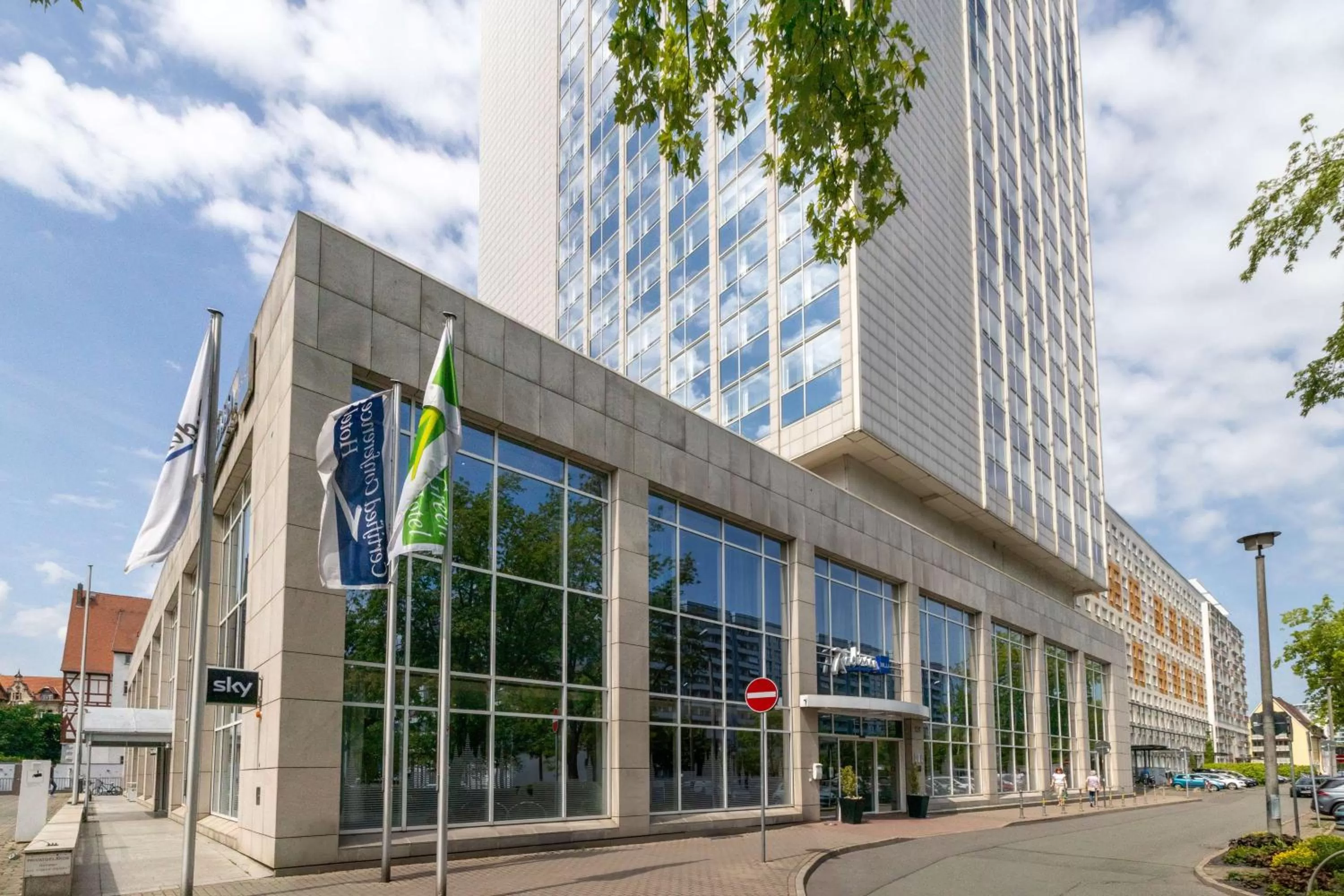 Property building in Radisson Blu Hotel Erfurt