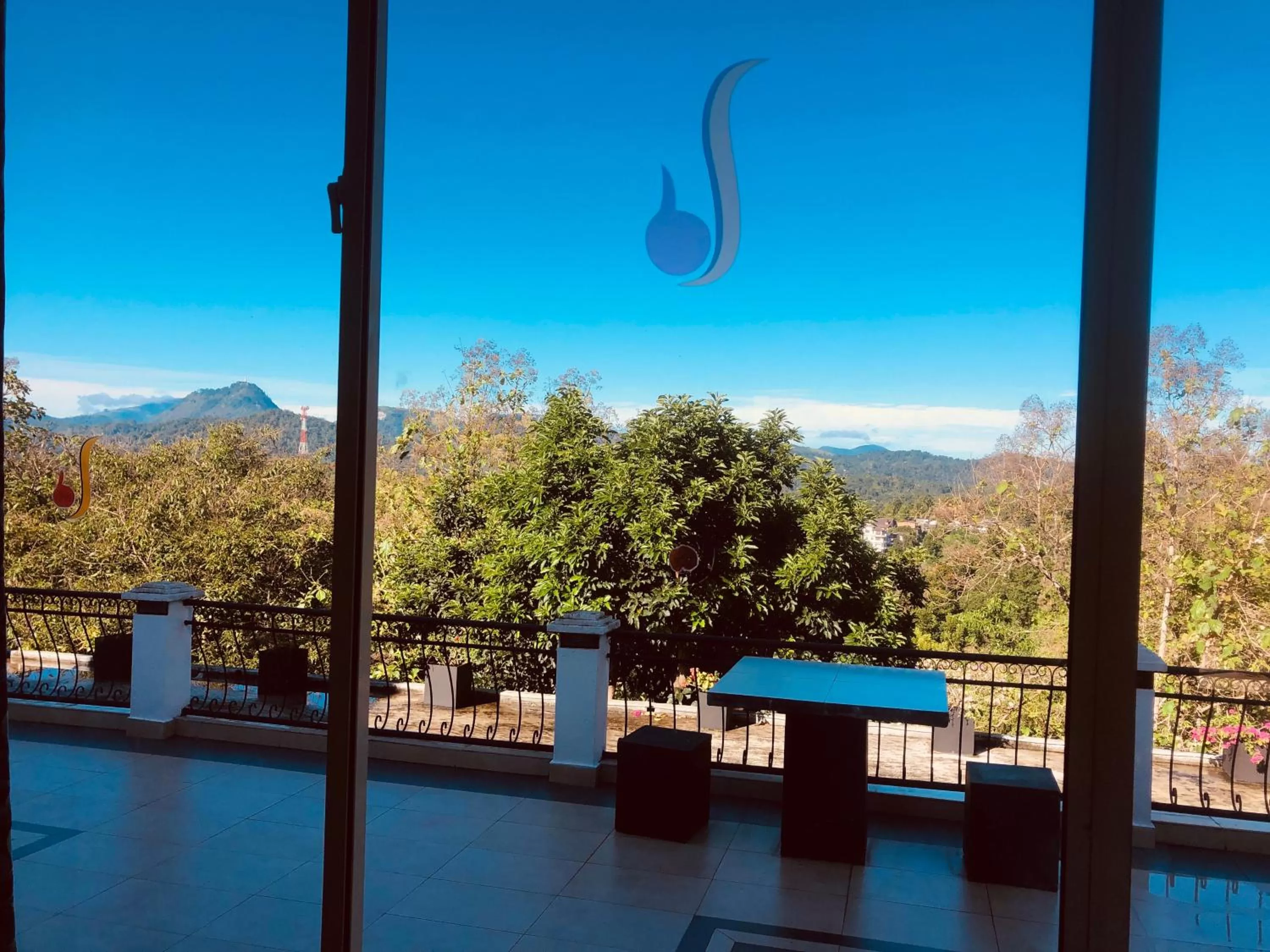 Balcony/Terrace in Elegant Hotel