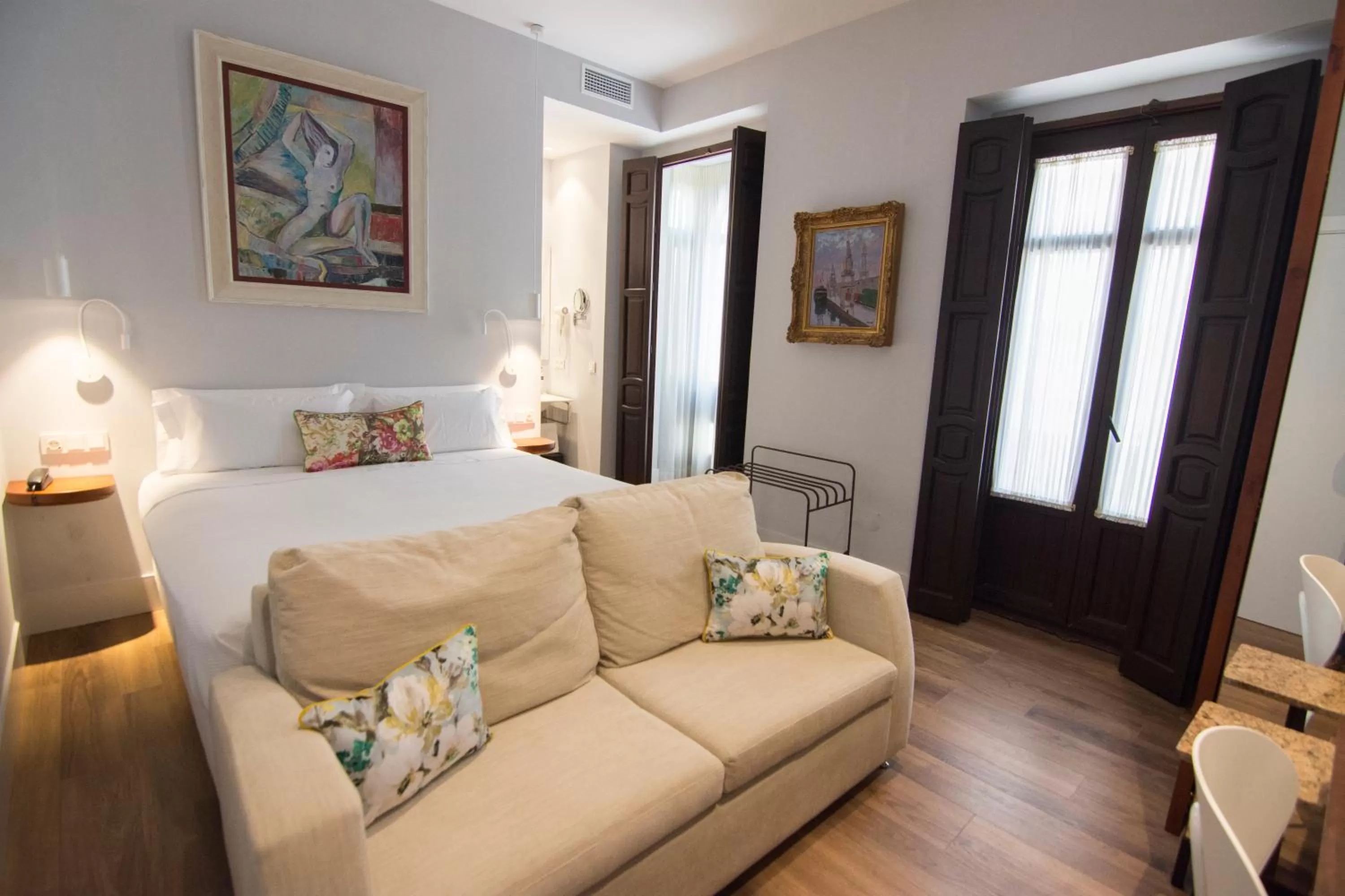 Bedroom in Hotel Oleum - Parking Gratuito bajo disponibilidad y reserva previa