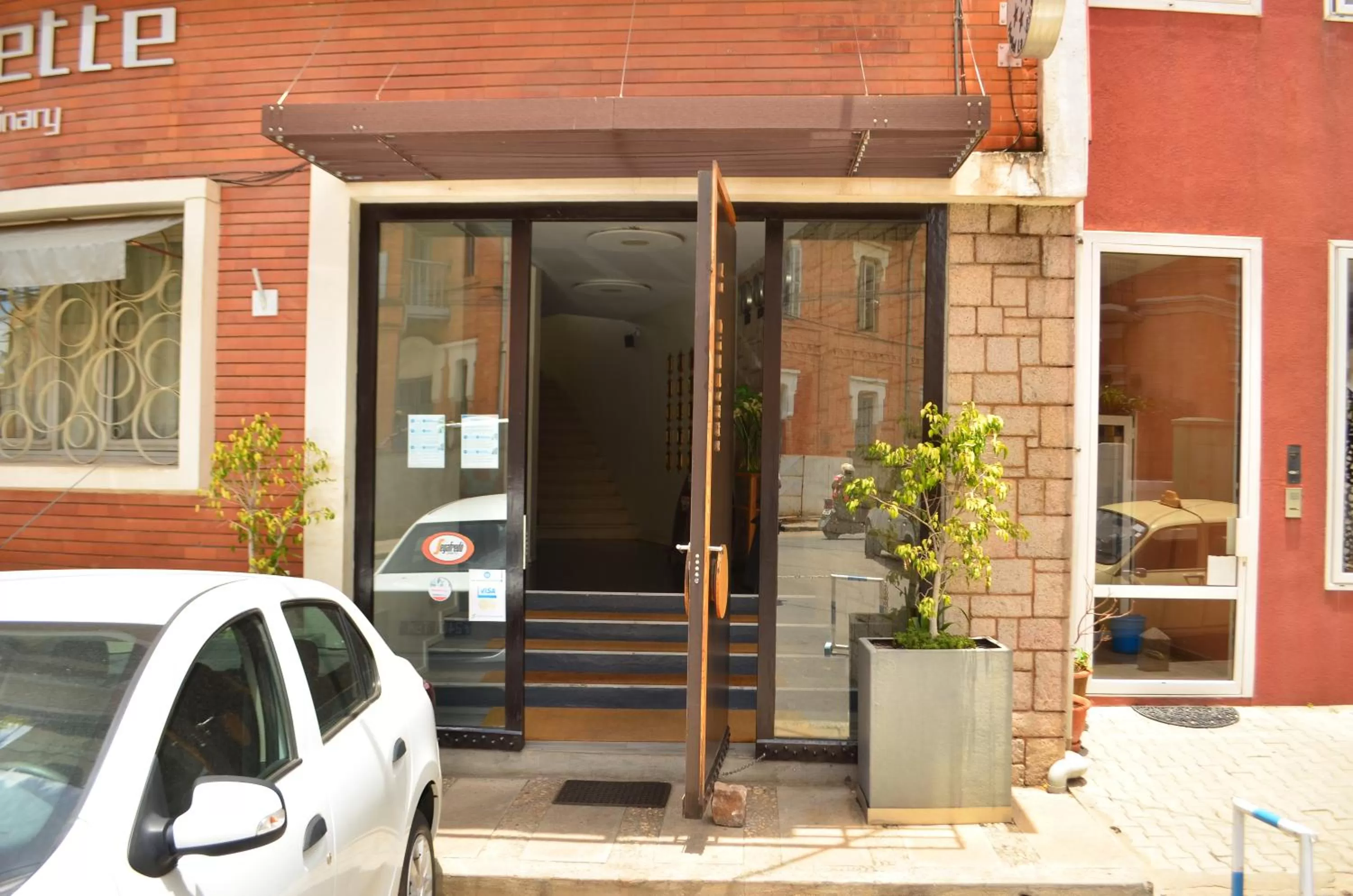 Facade/entrance in Hotel La Villette