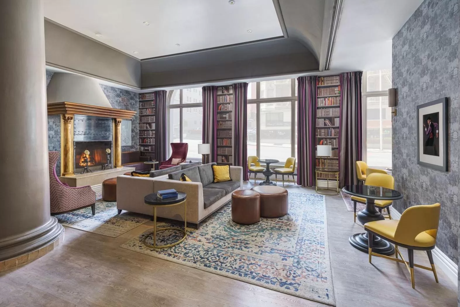 Lobby or reception in The Marker Union Square San Francisco