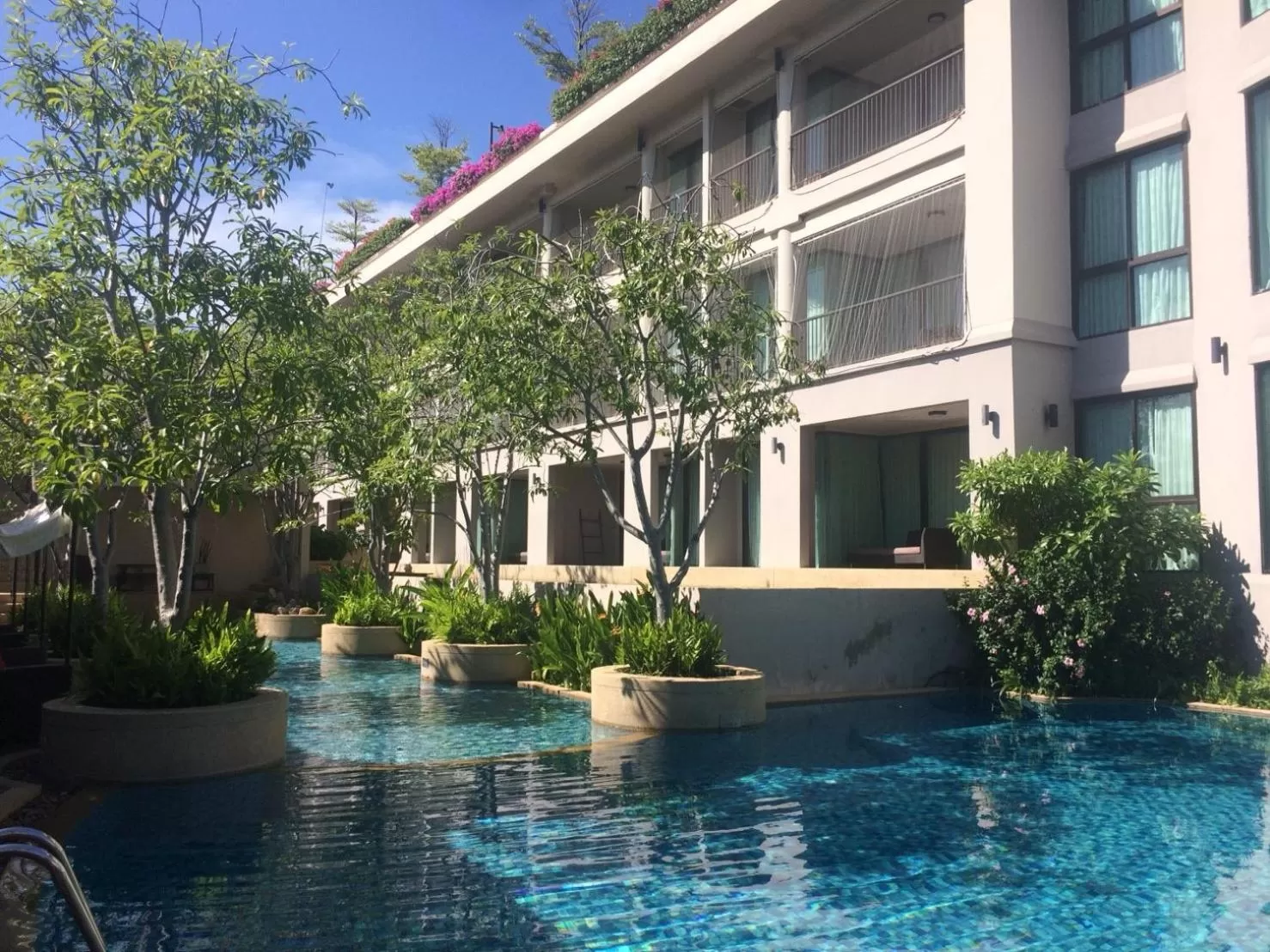 Pool view in Tara Mantra Cha-Am Resort