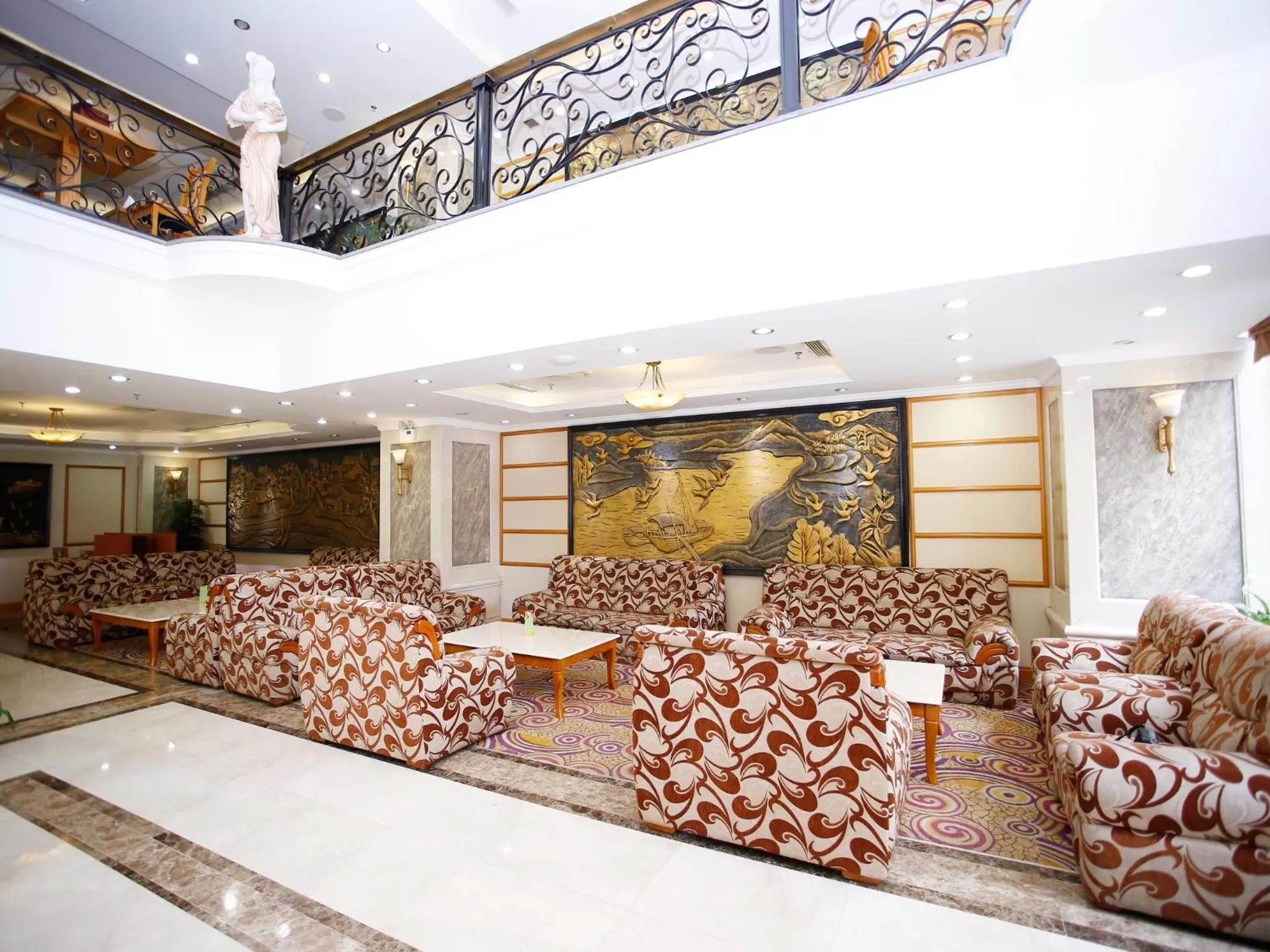 Living room in A25 Luxury Hotel