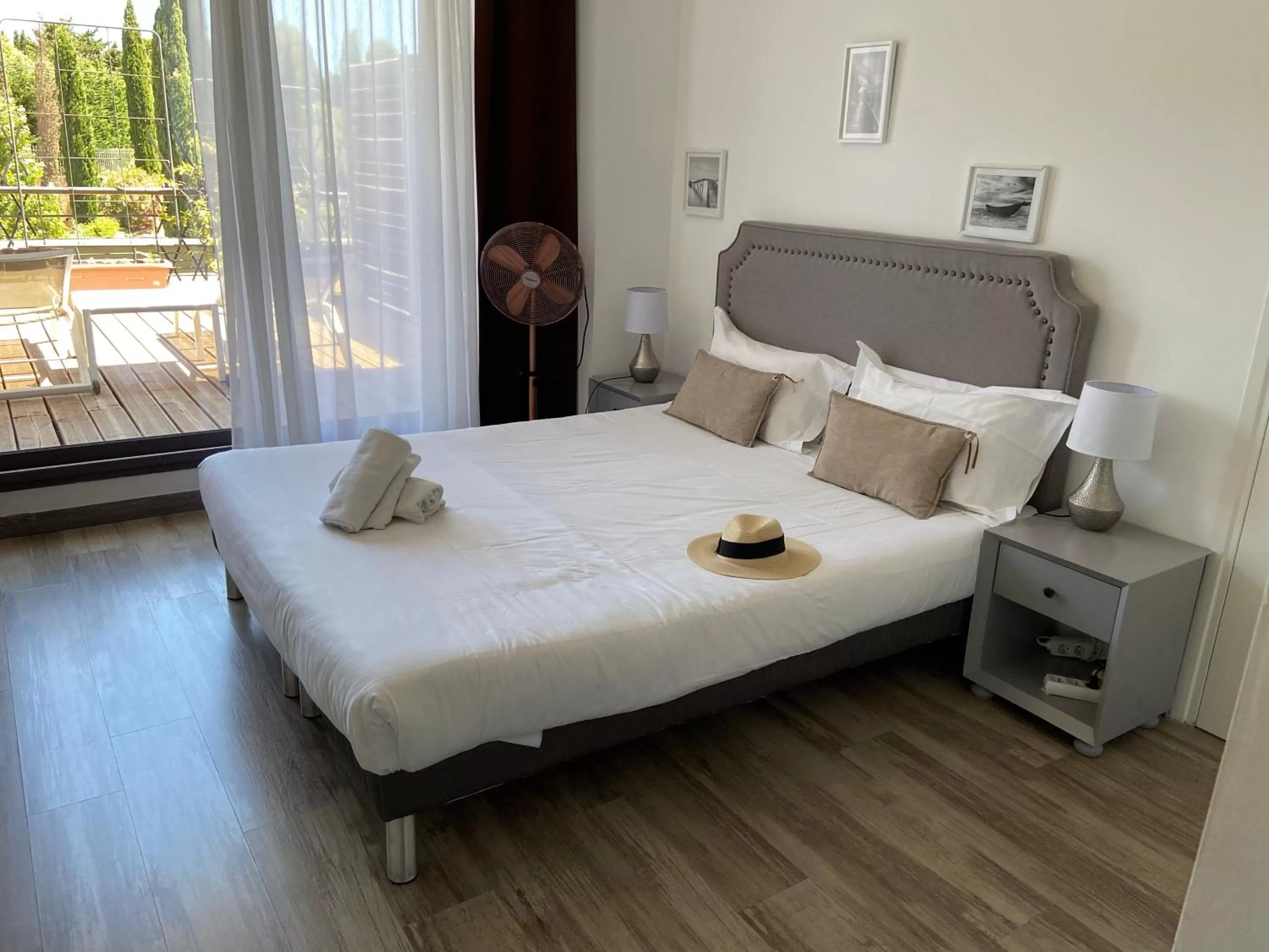 Bed in Les Terrasses D'Aix - Studio avec Grande Terrasse privée