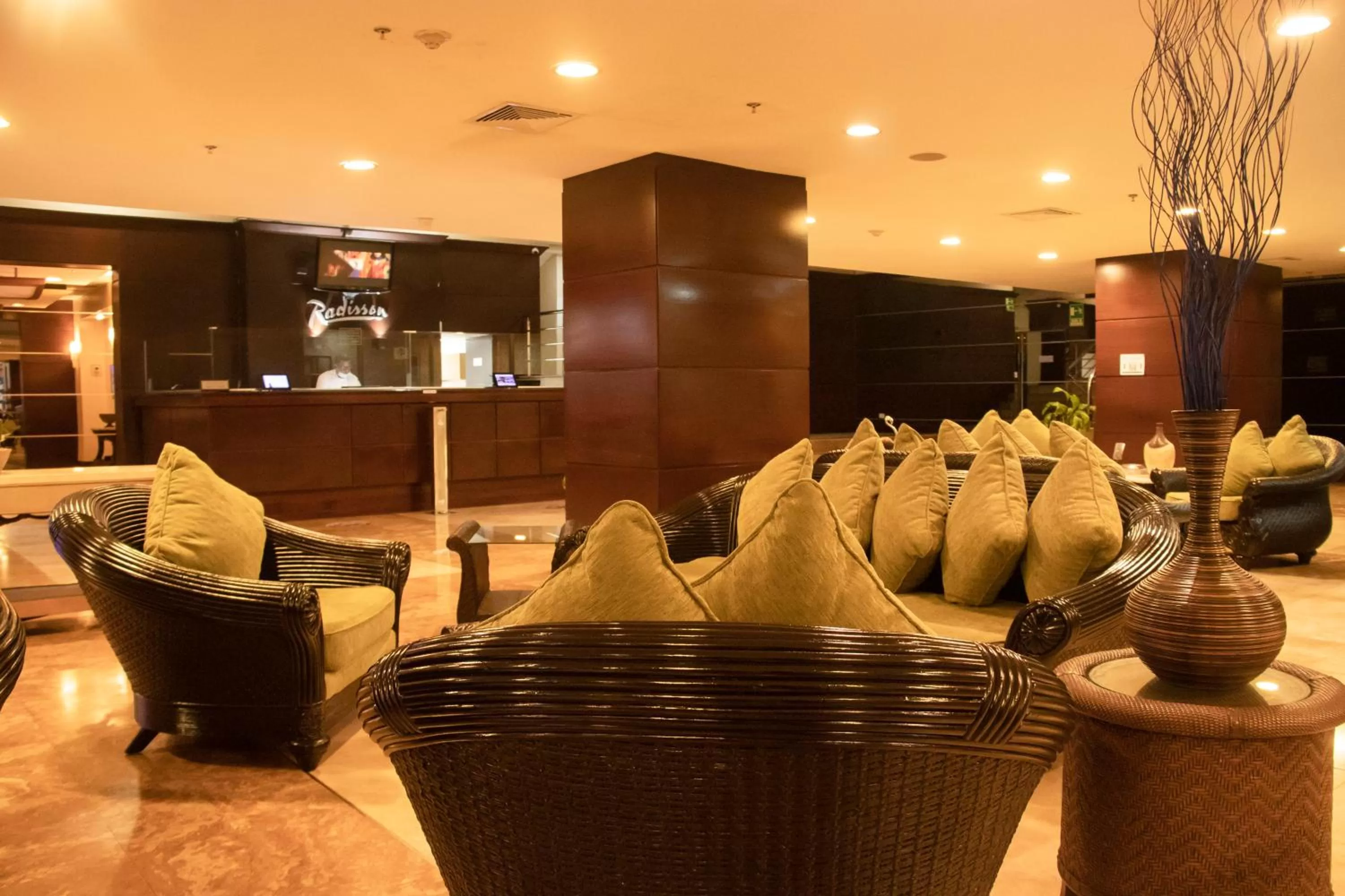 Living room in Radisson Colon 2,000 Hotel & Casino