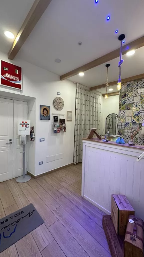 Lobby or reception in Antica Capri