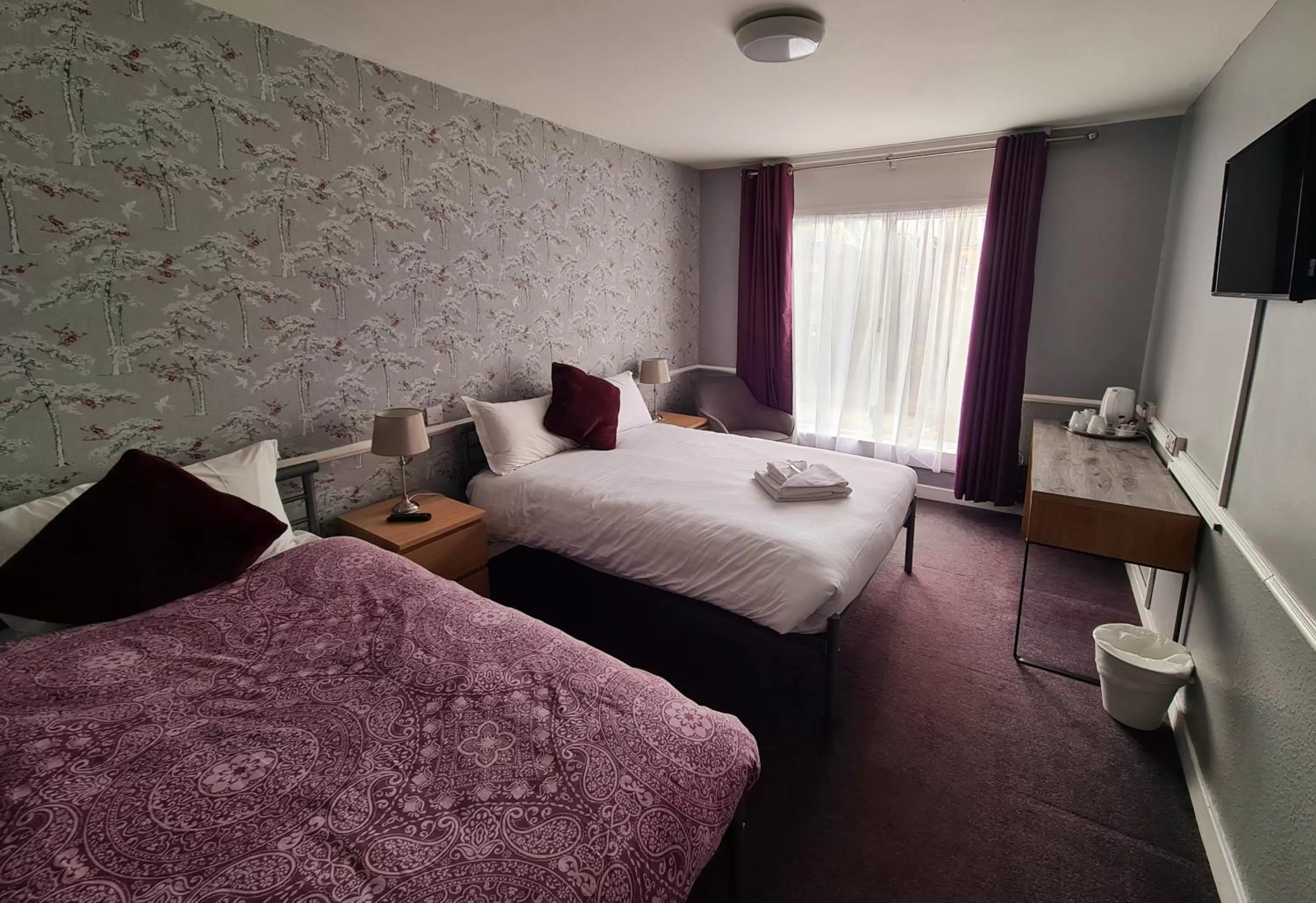 TV and multimedia, Bed in Northumberland Hotel