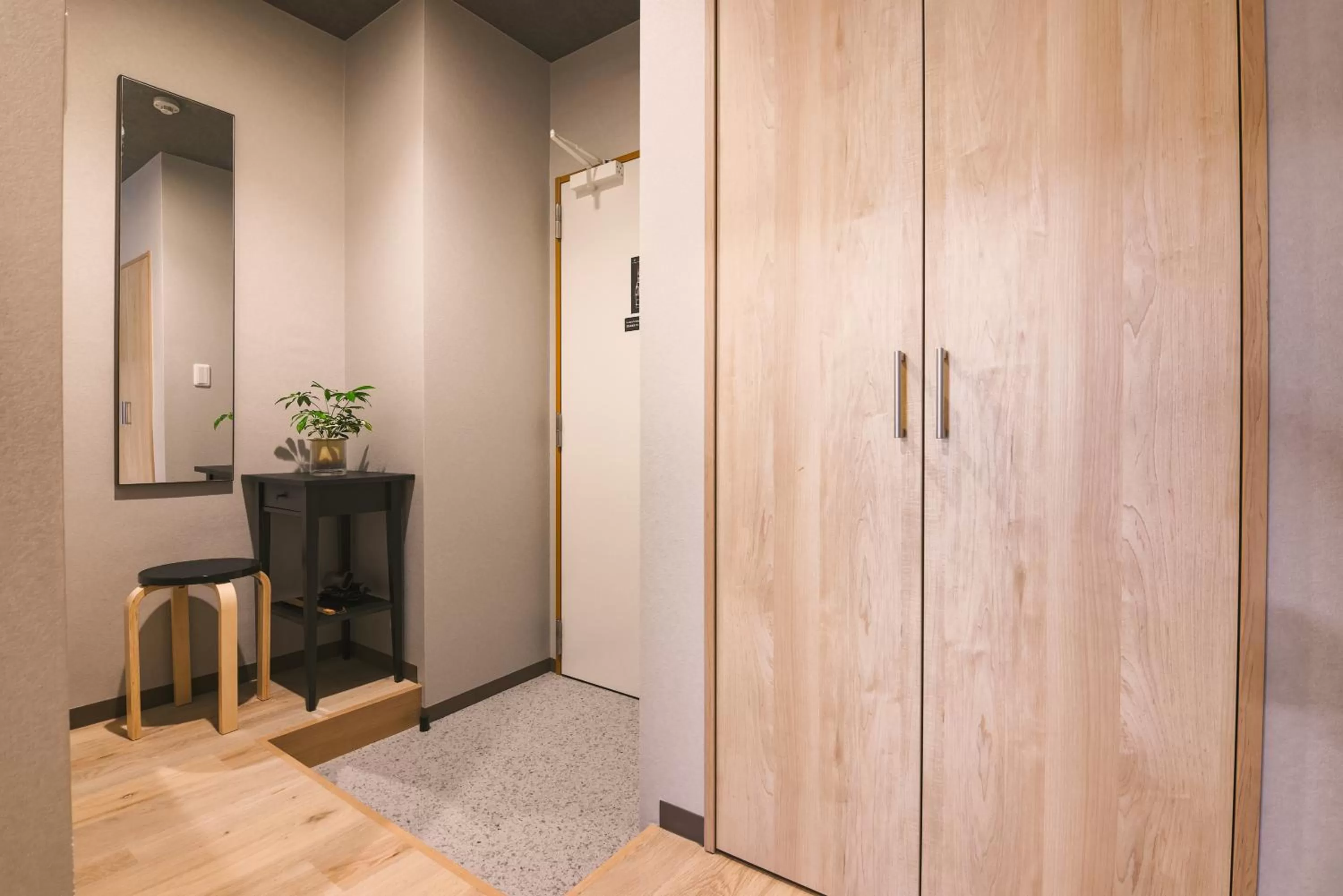 wardrobe in WAYFARER Kyoto Shijo