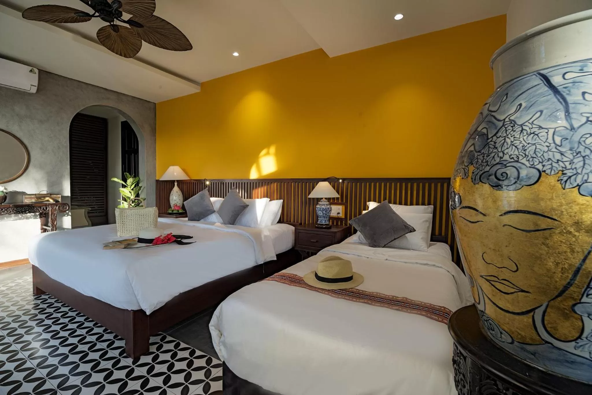 Bed in G Boutique Retreat Hoi An