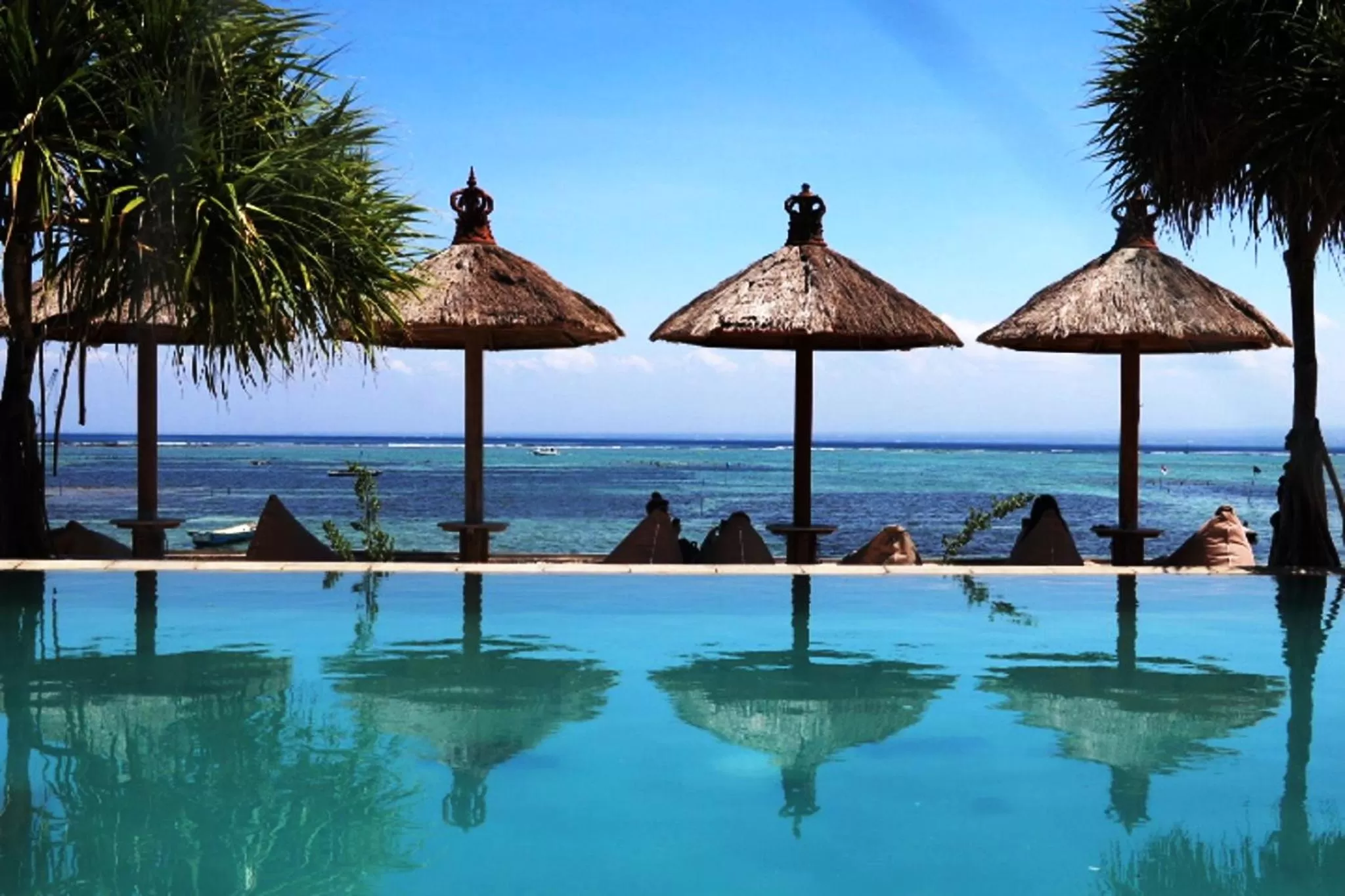 Sea view in Pemedal Beach Resort