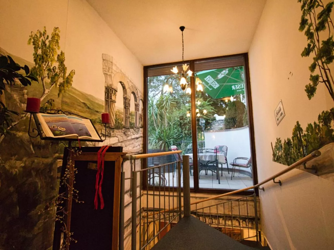 Decorative detail in Hotel Neckarblick