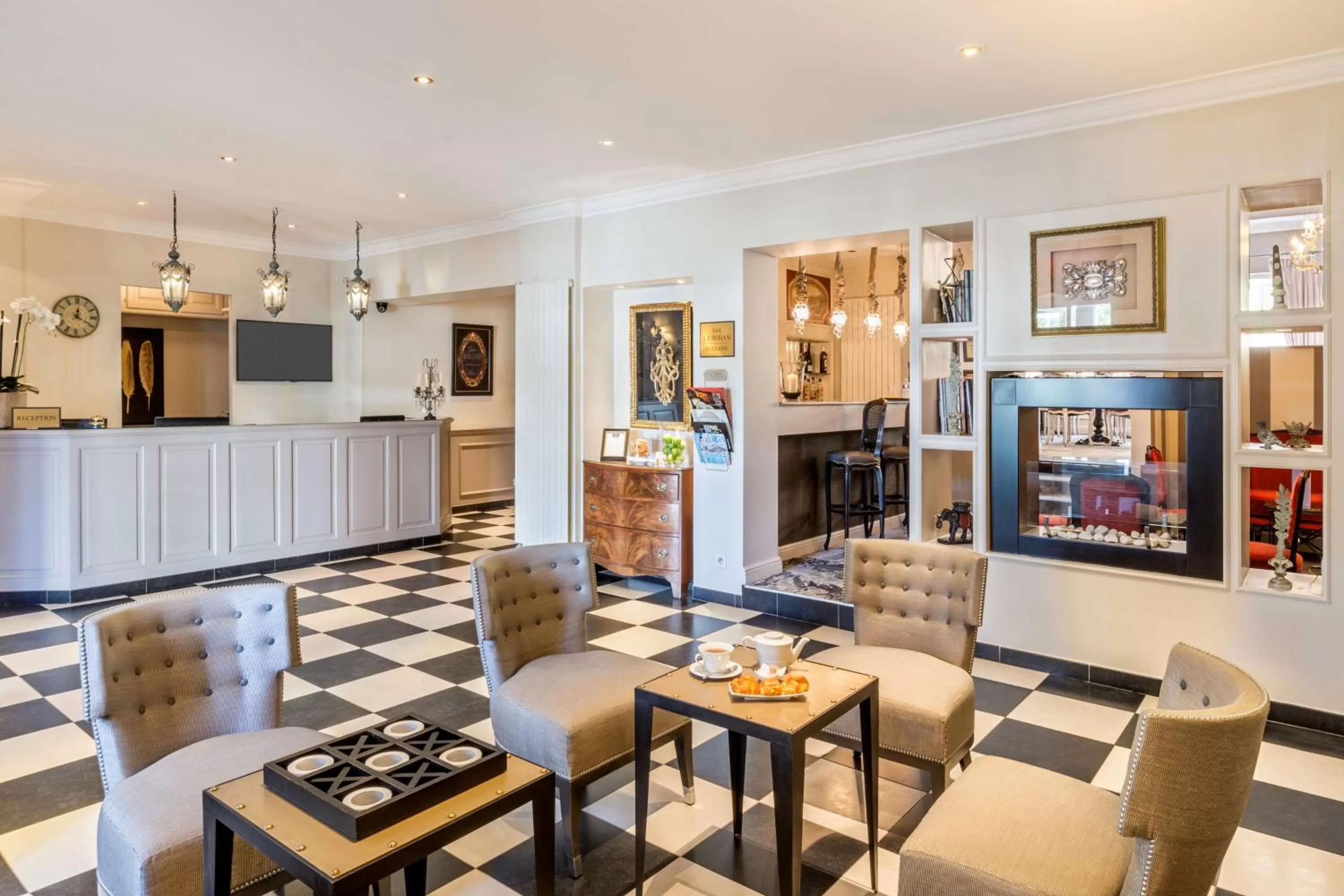 Lobby or reception in Best Western Plus Hotel Villa D'est