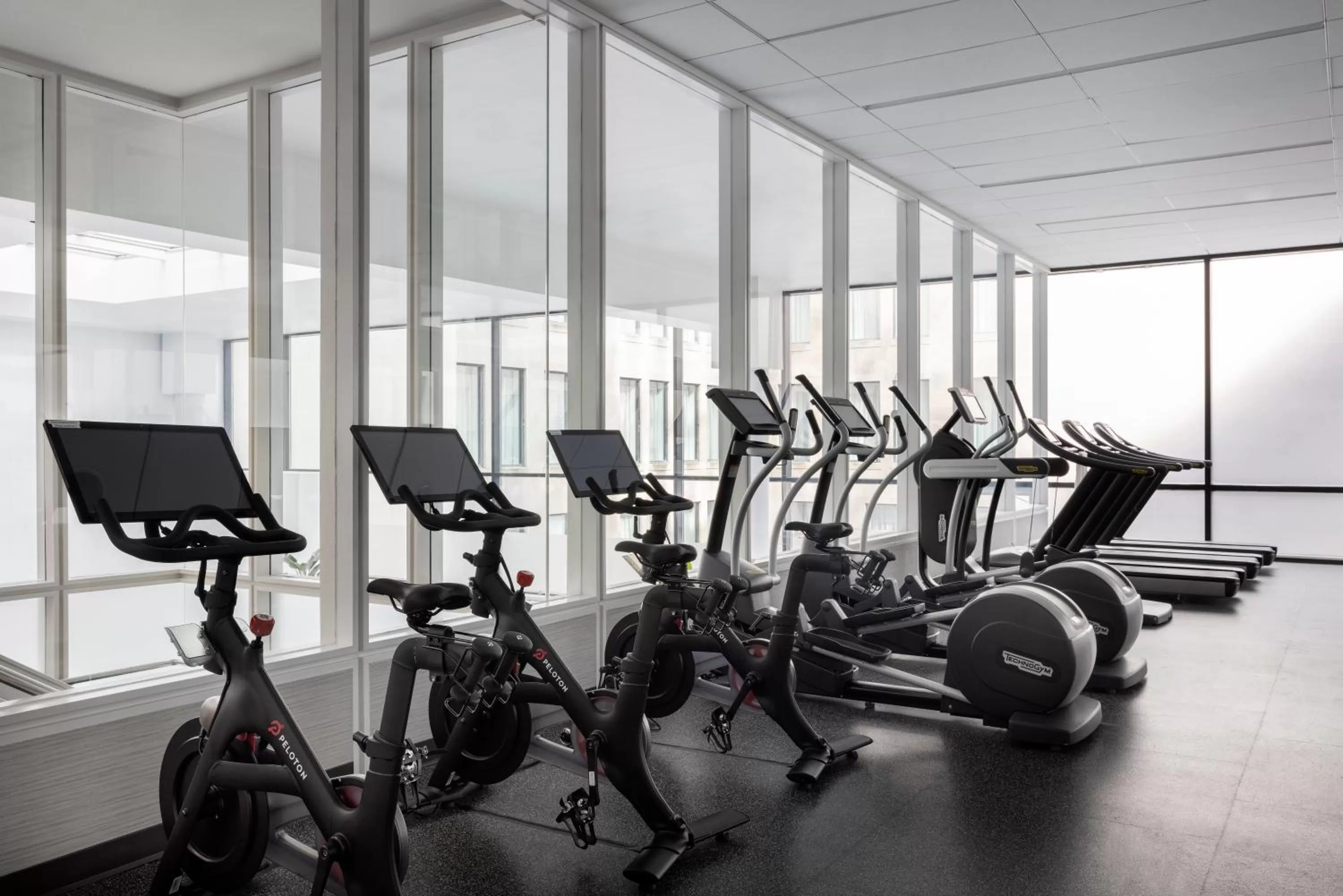Fitness centre/facilities in The Langham, Boston
