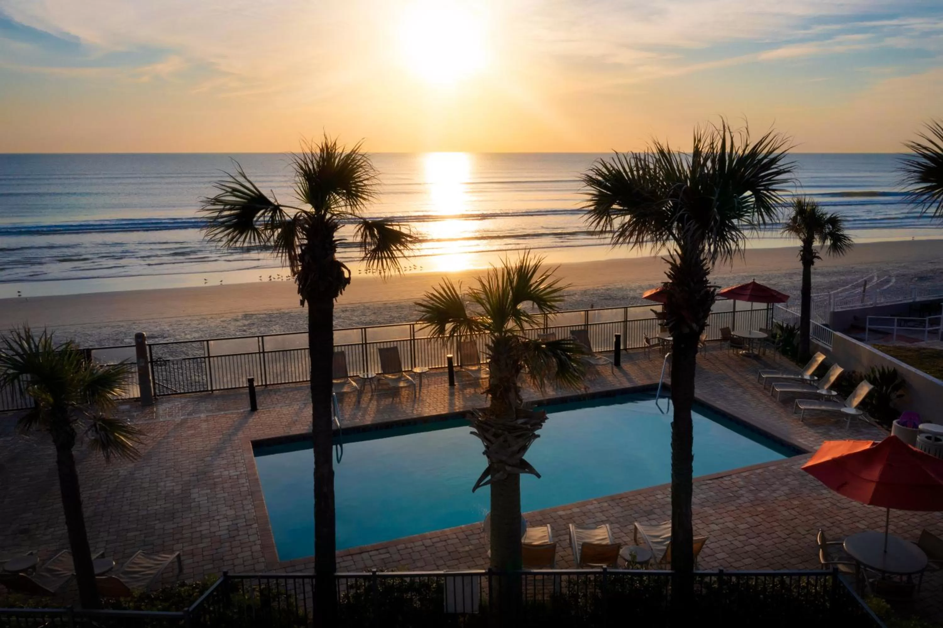Swimming pool in Nautilus Inn - Daytona Beach