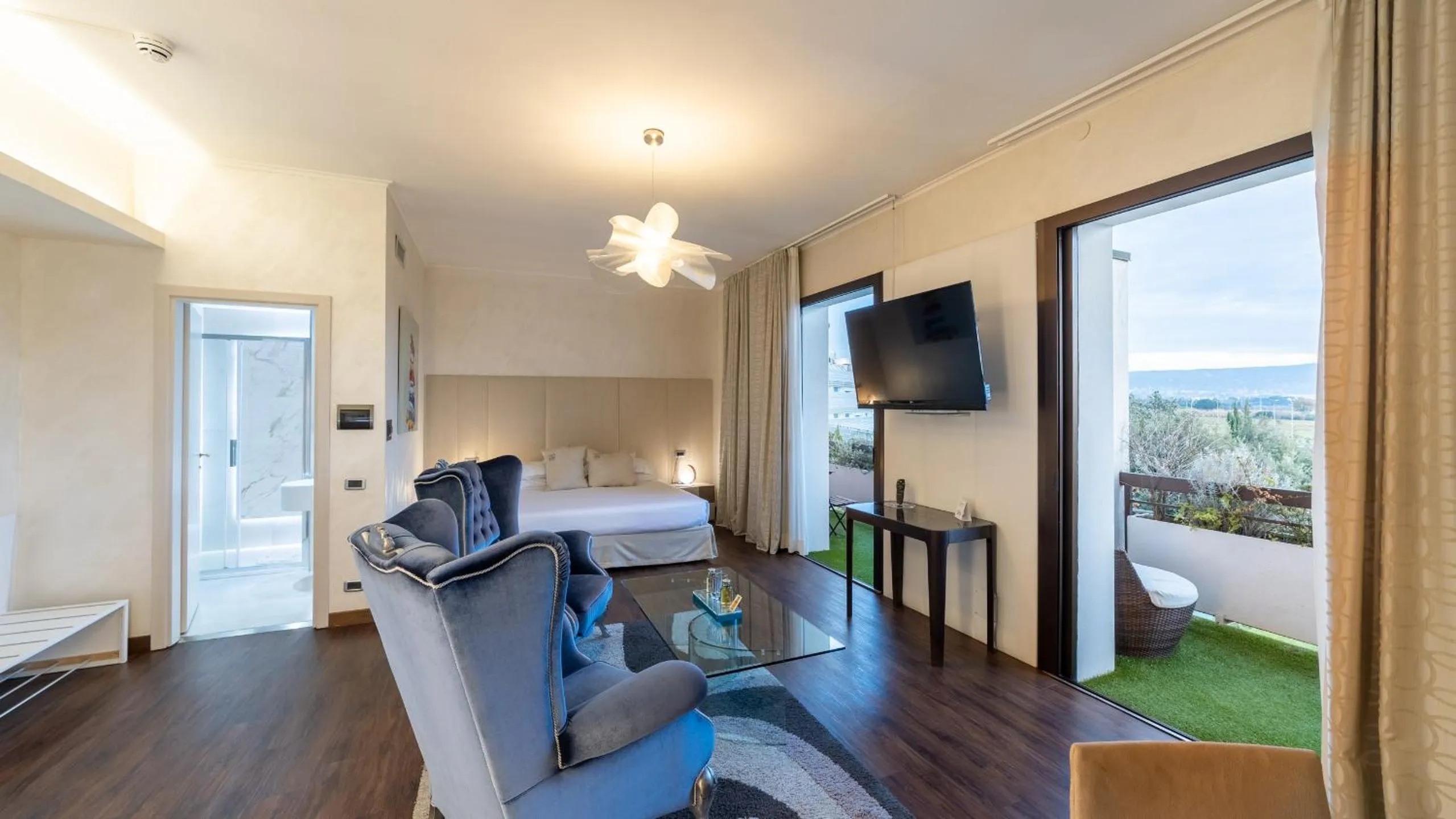 Photo of the whole room, Bed in Hotel Salus Terme - Adults Only