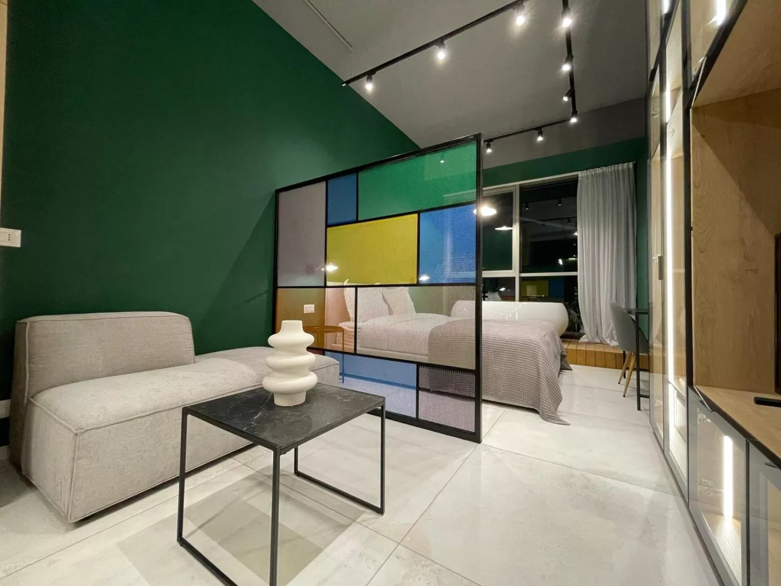 Living room, Seating Area in Ambassador Skyline Apartments