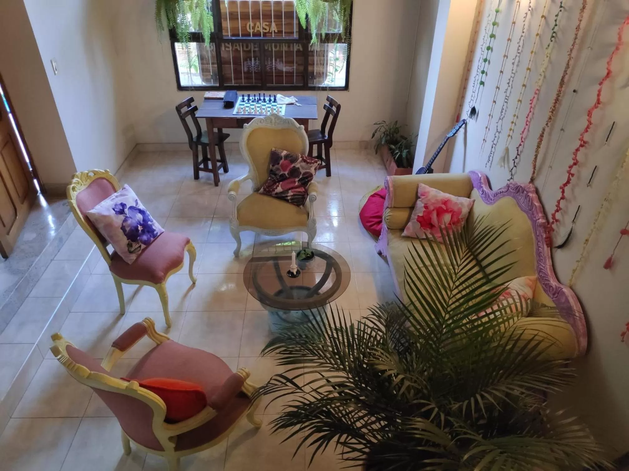 Living room, Seating Area in Casa Azul Boutique Hostel