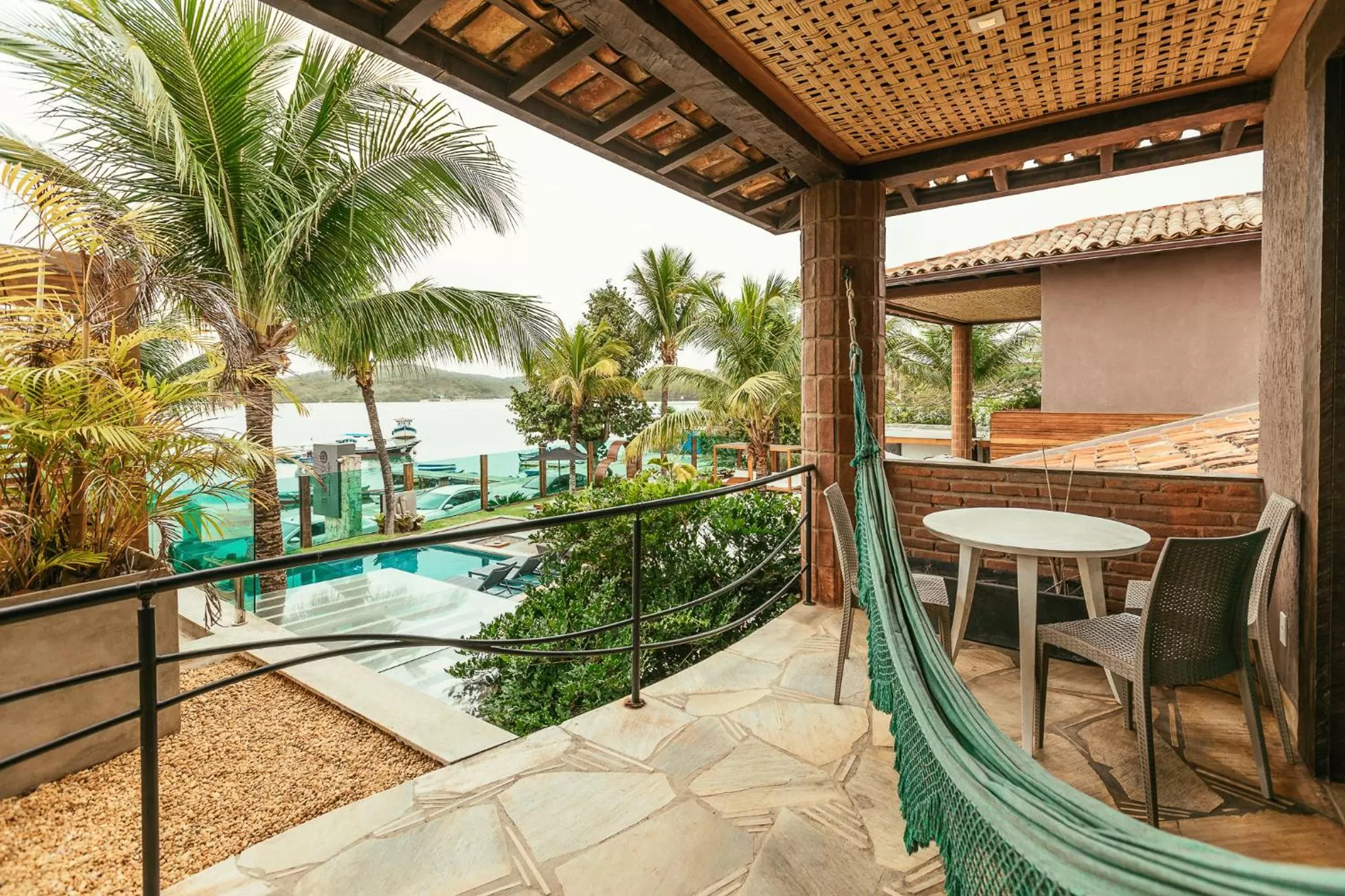 Balcony/Terrace in Bravo Pousada Design