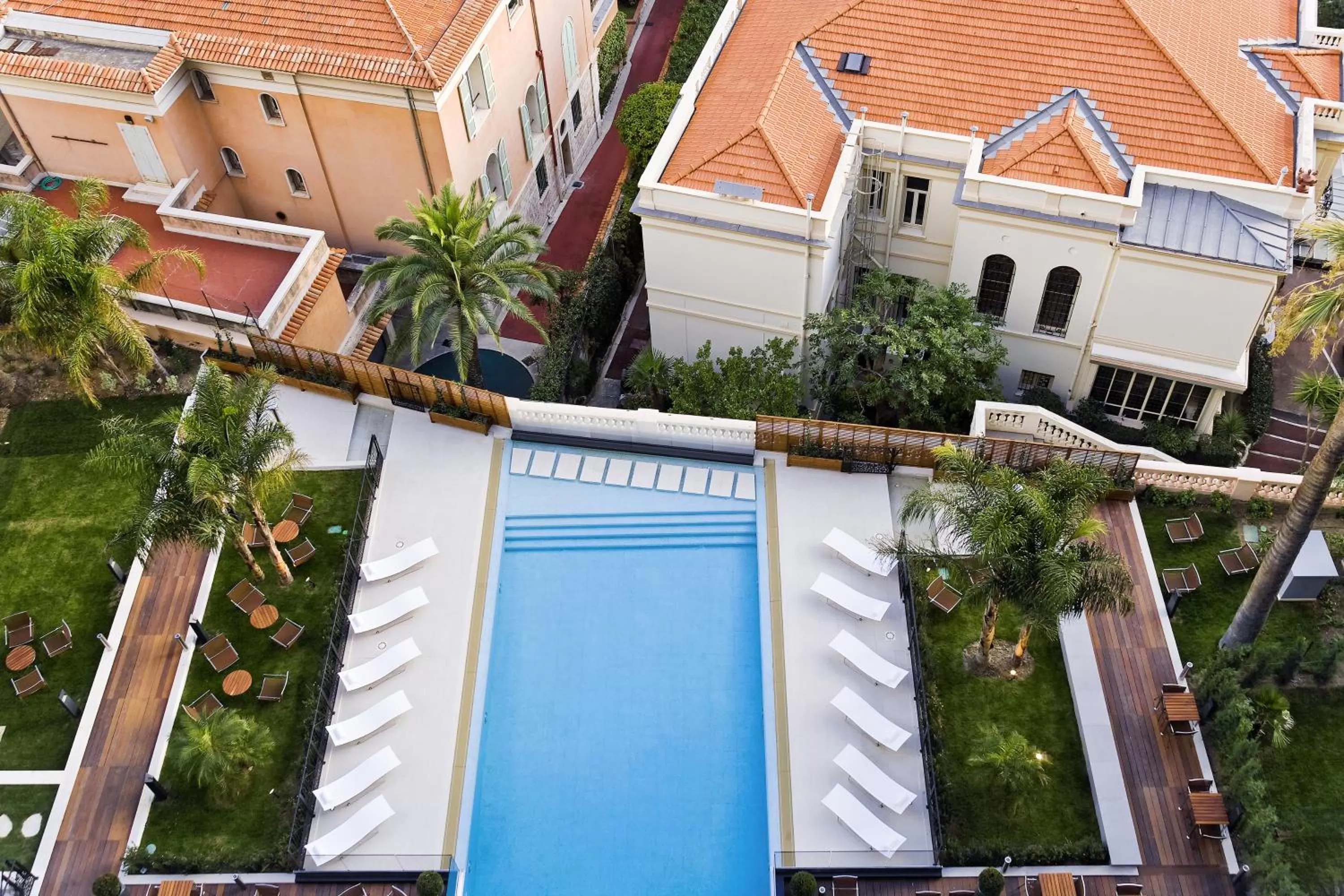 Bird's eye view in Novotel Monte-Carlo