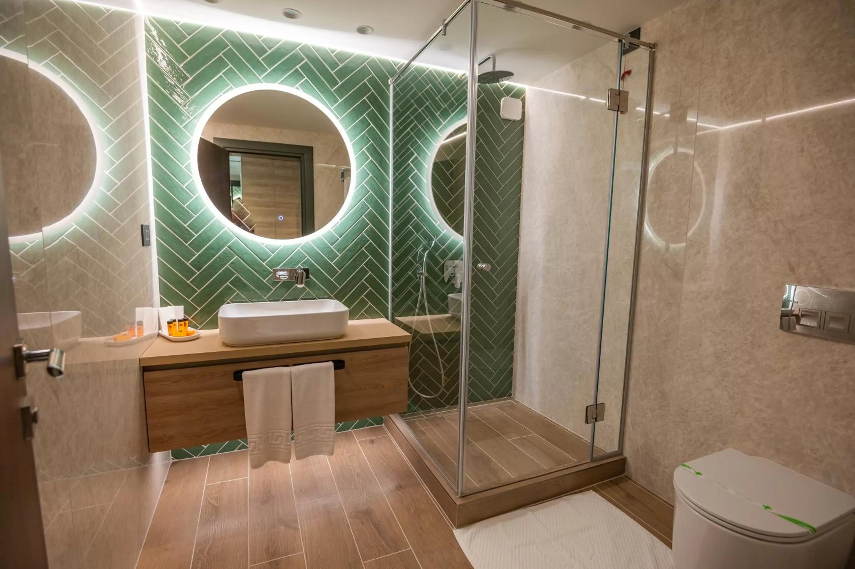 Shower, Bathroom in Hotel Codrişor