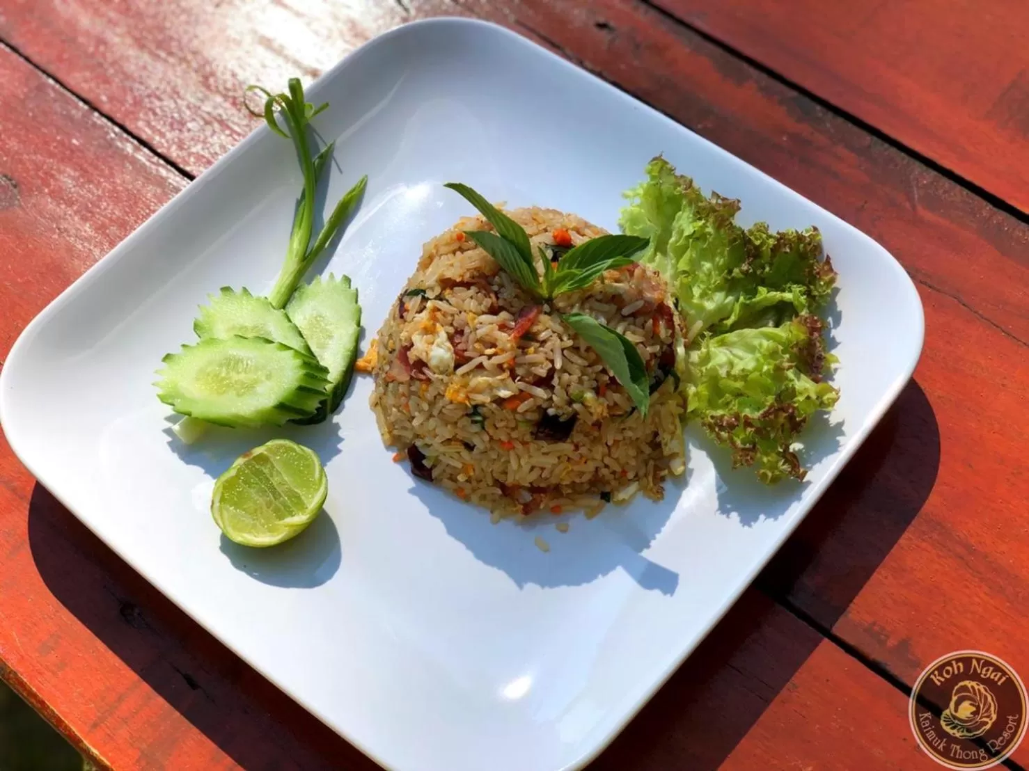 Food in Koh Ngai Kaimuk Thong Resort