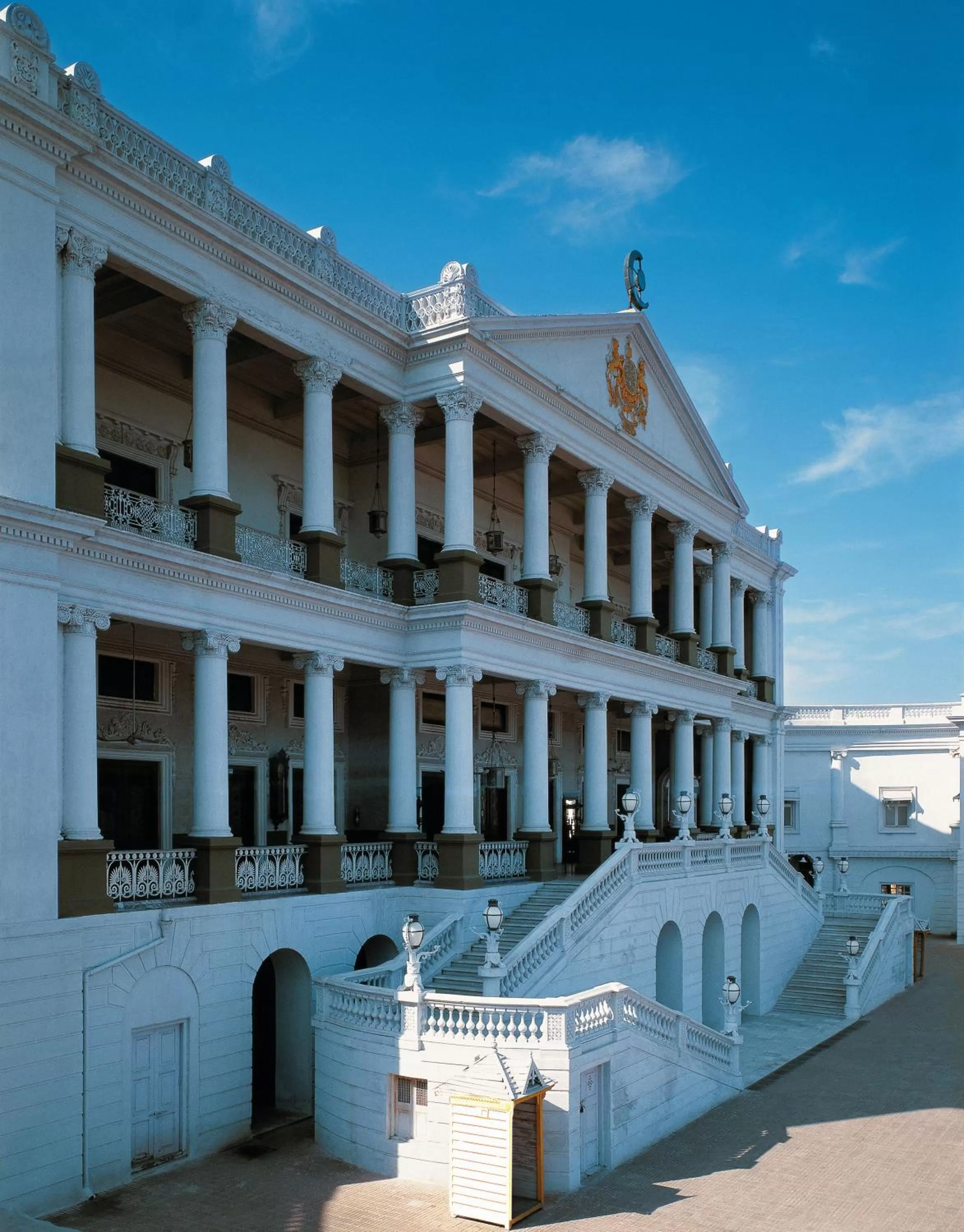 Property building in Taj Falaknuma Palace