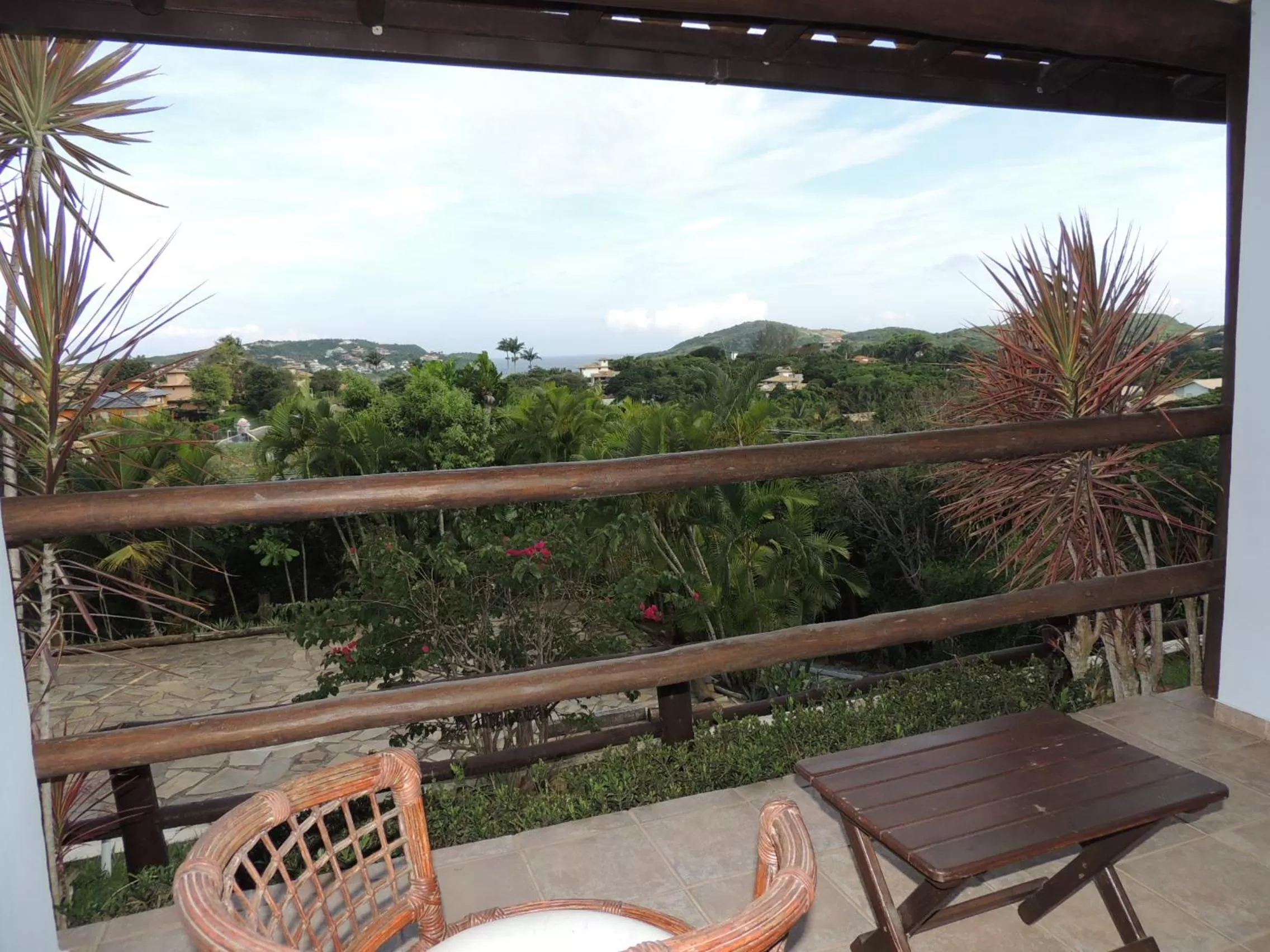 View (from property/room), Balcony/Terrace in Pousada Akaroa