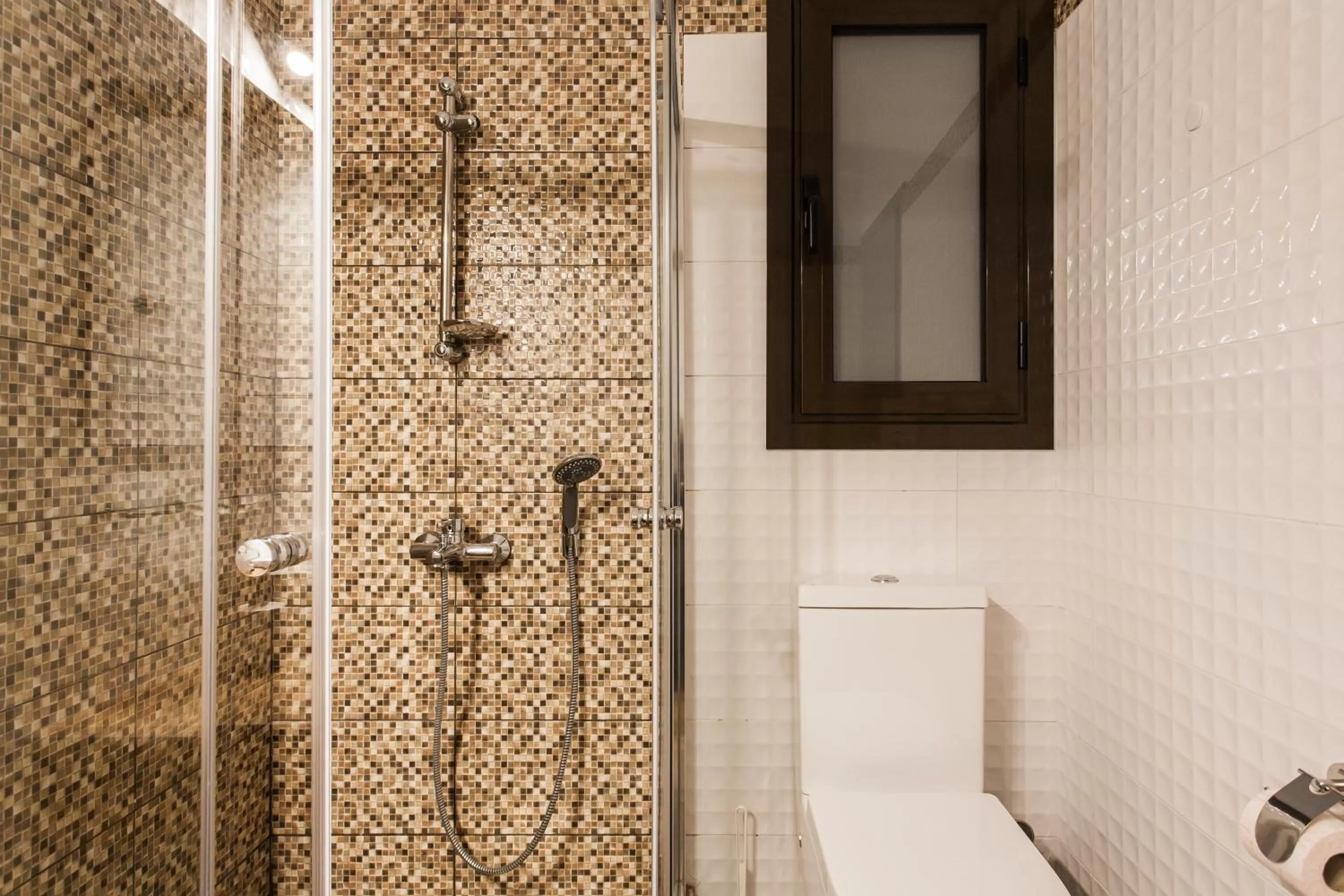 Shower in Nicholas Point Apartments and Rooms