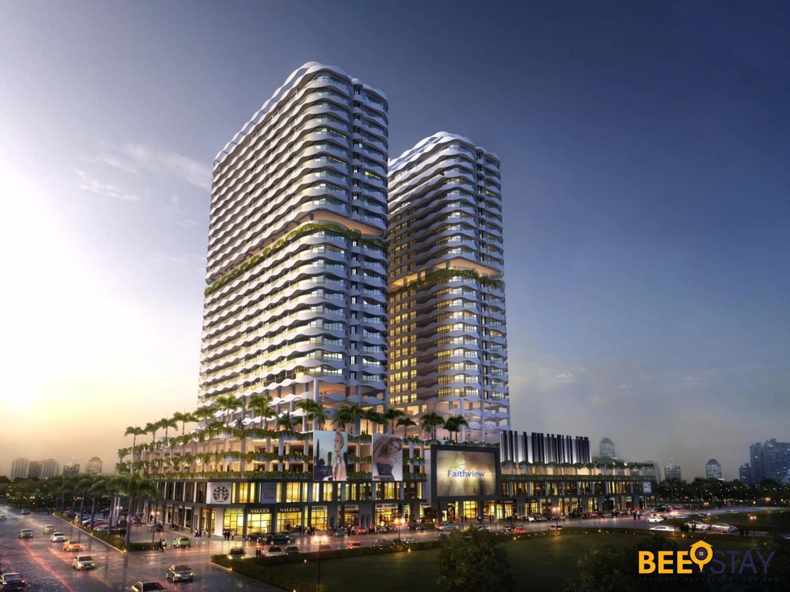 Property Building in The Wave Suites Melaka by BEESTAY