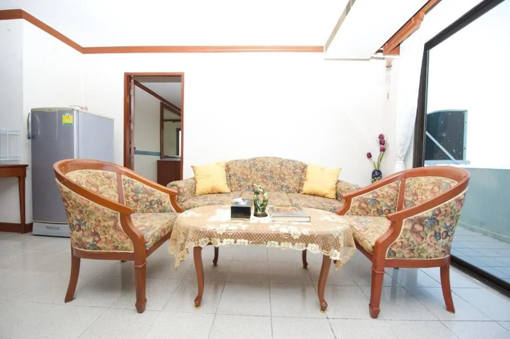 Living room in Poonchock Mansion