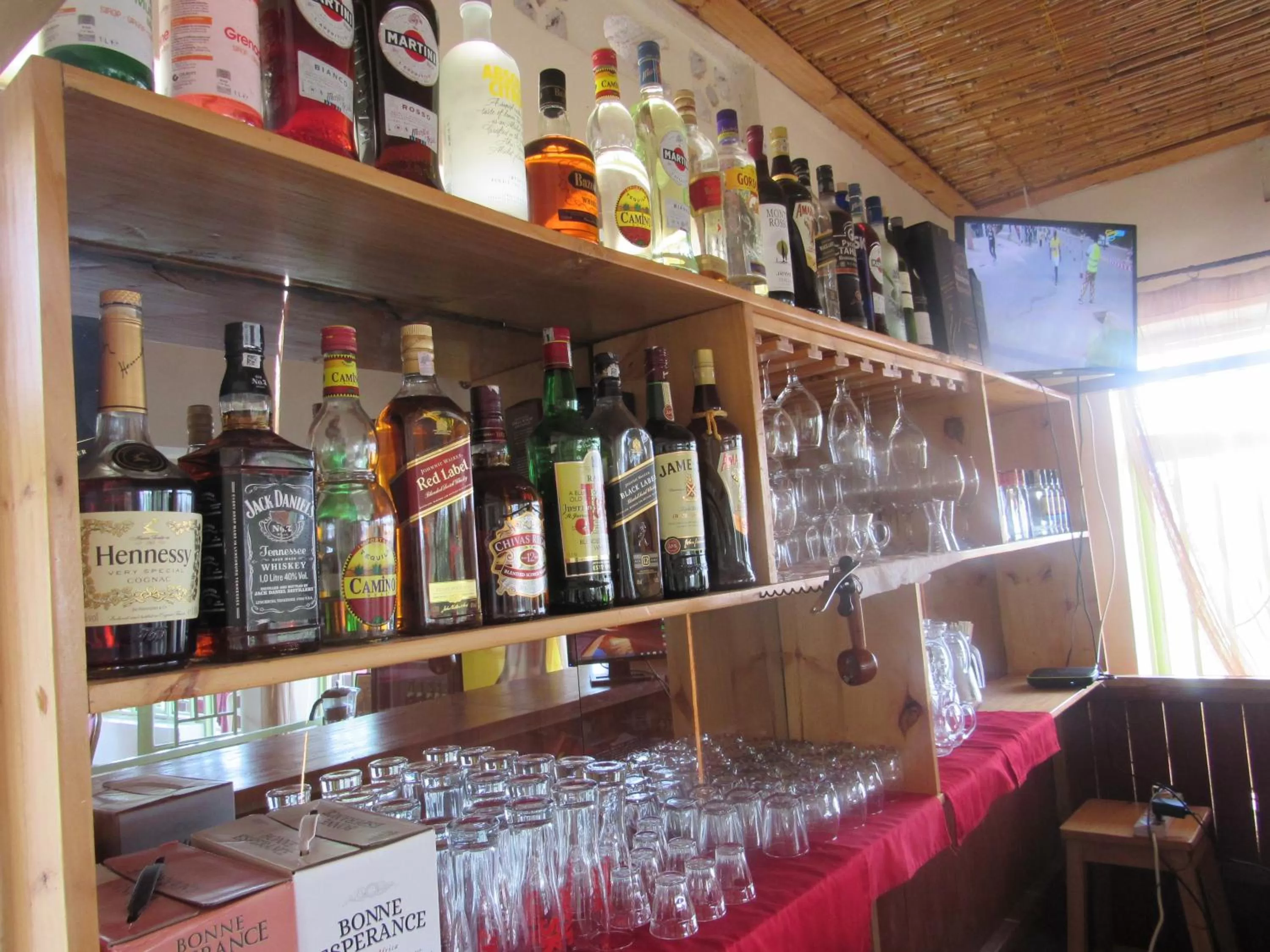 Drinks in Rebero Kivu Resort