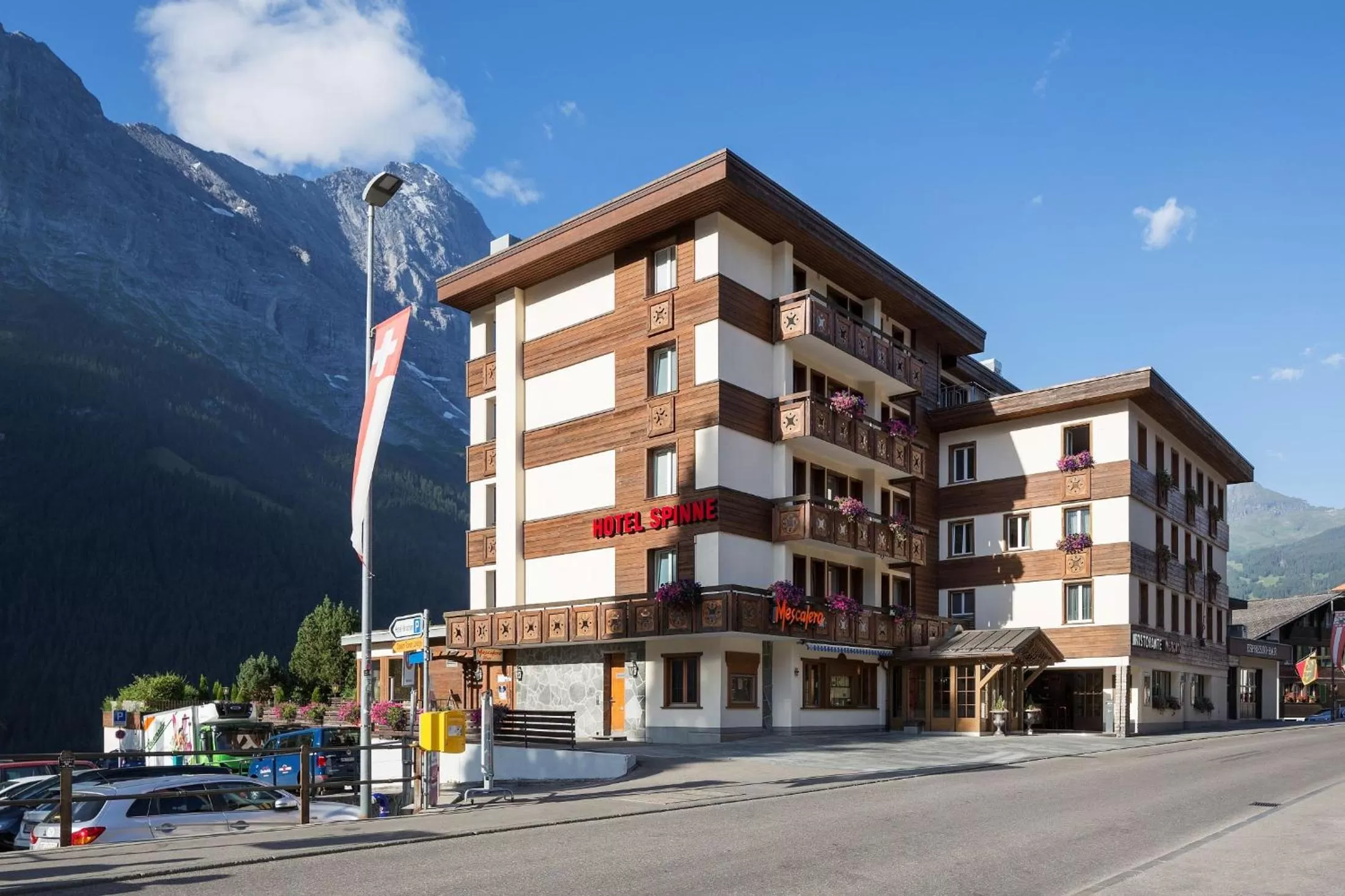 Property building in Hotel Spinne Grindelwald